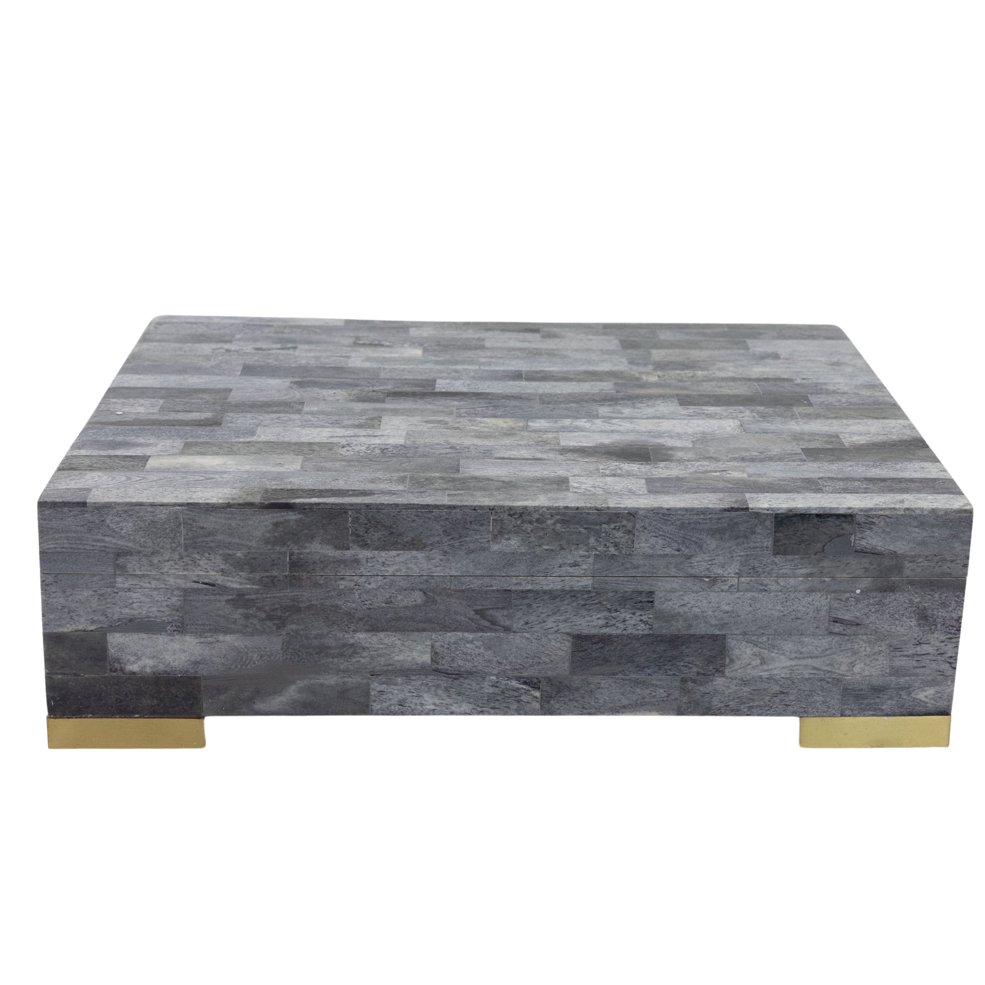 Medium Grey Bone Box