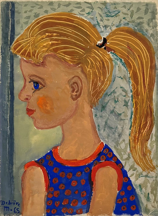 Heritage - The Blushing Girl by Michel Debieve (13 x 10)