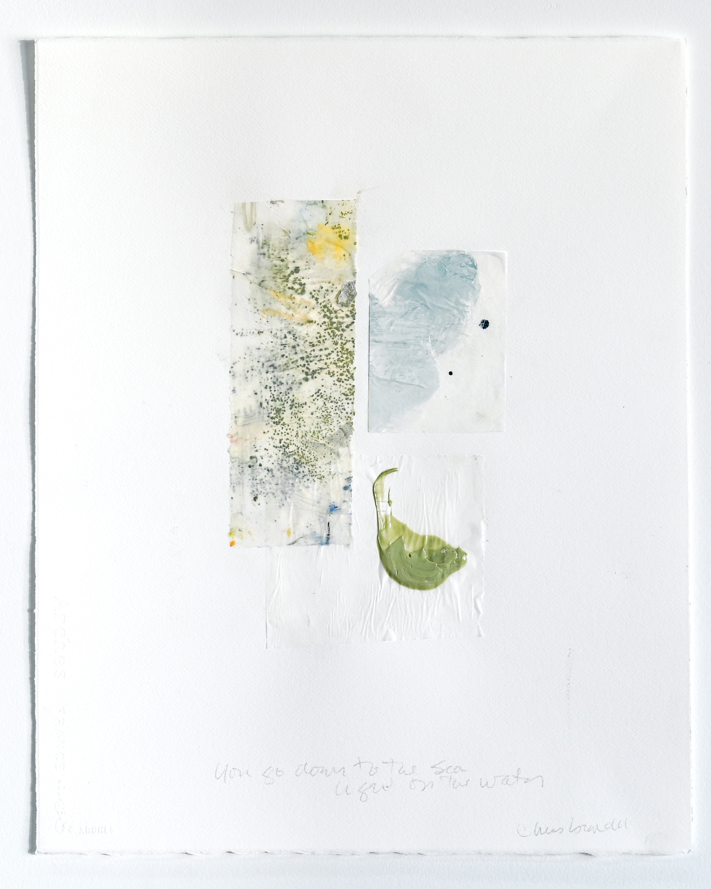 Chris Brandell - Love Poems 79a (25 x 21) - RESERVED