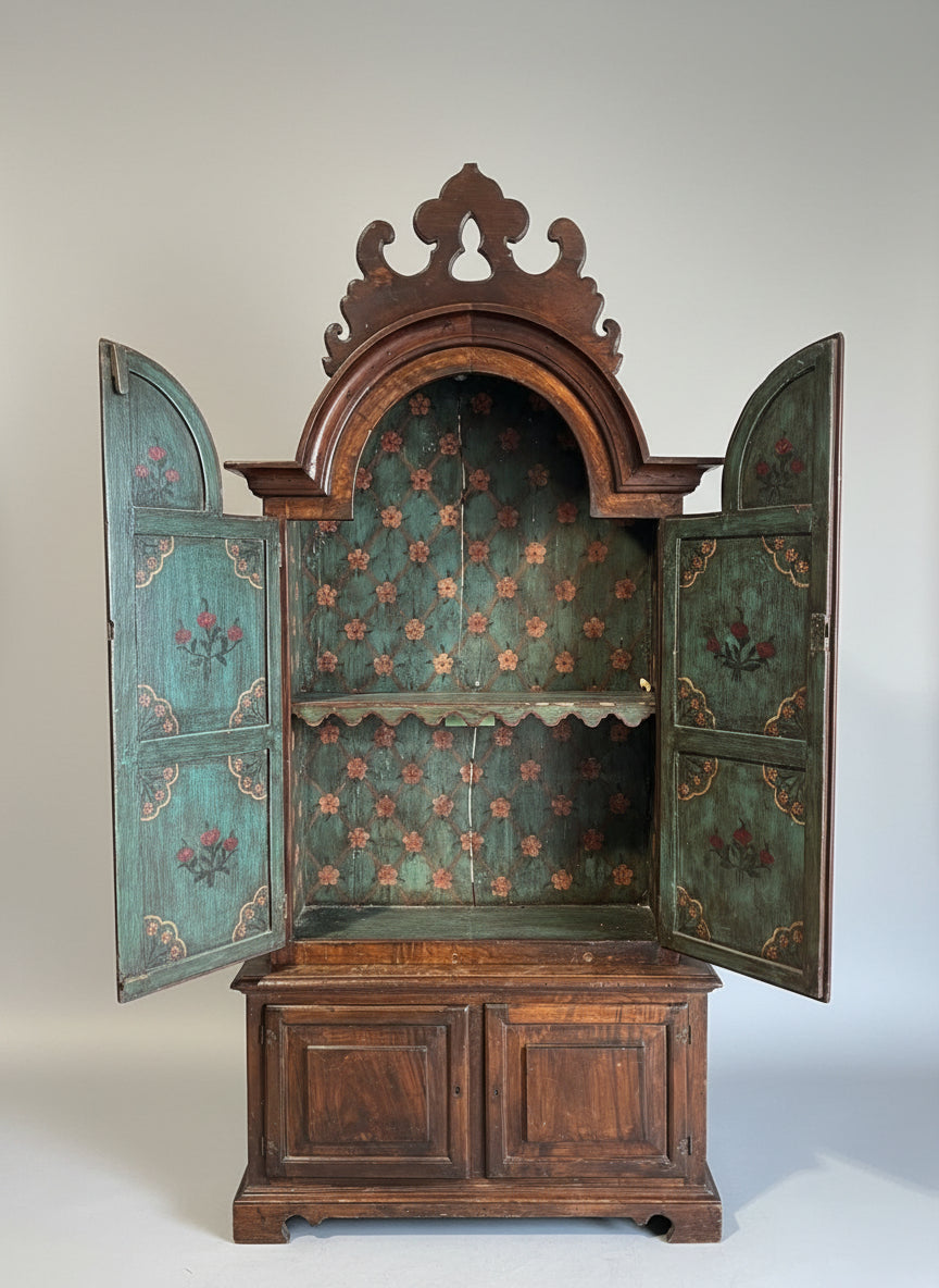 Spanish Fruitwood Armoire