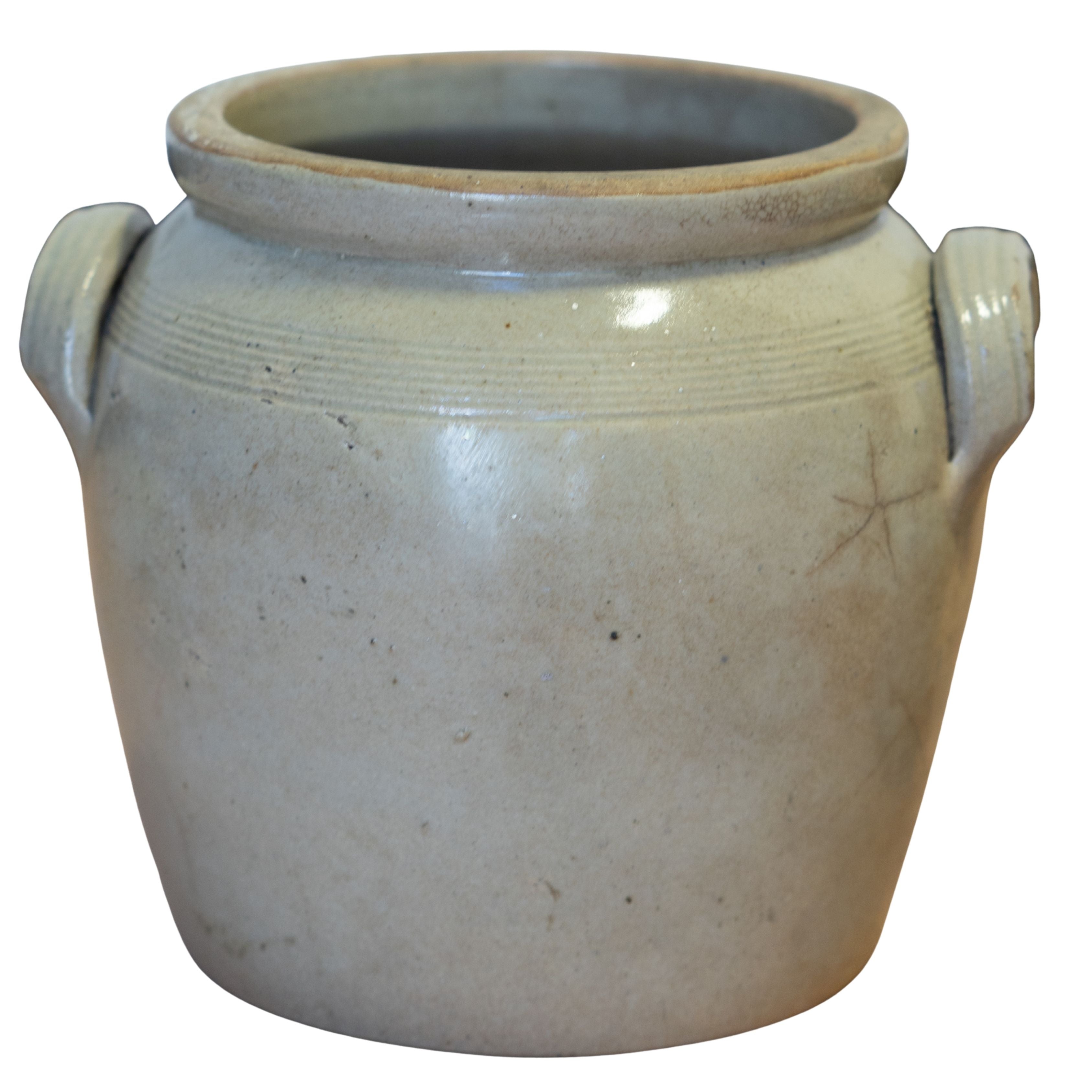 Cream & Grey Pot Medium
