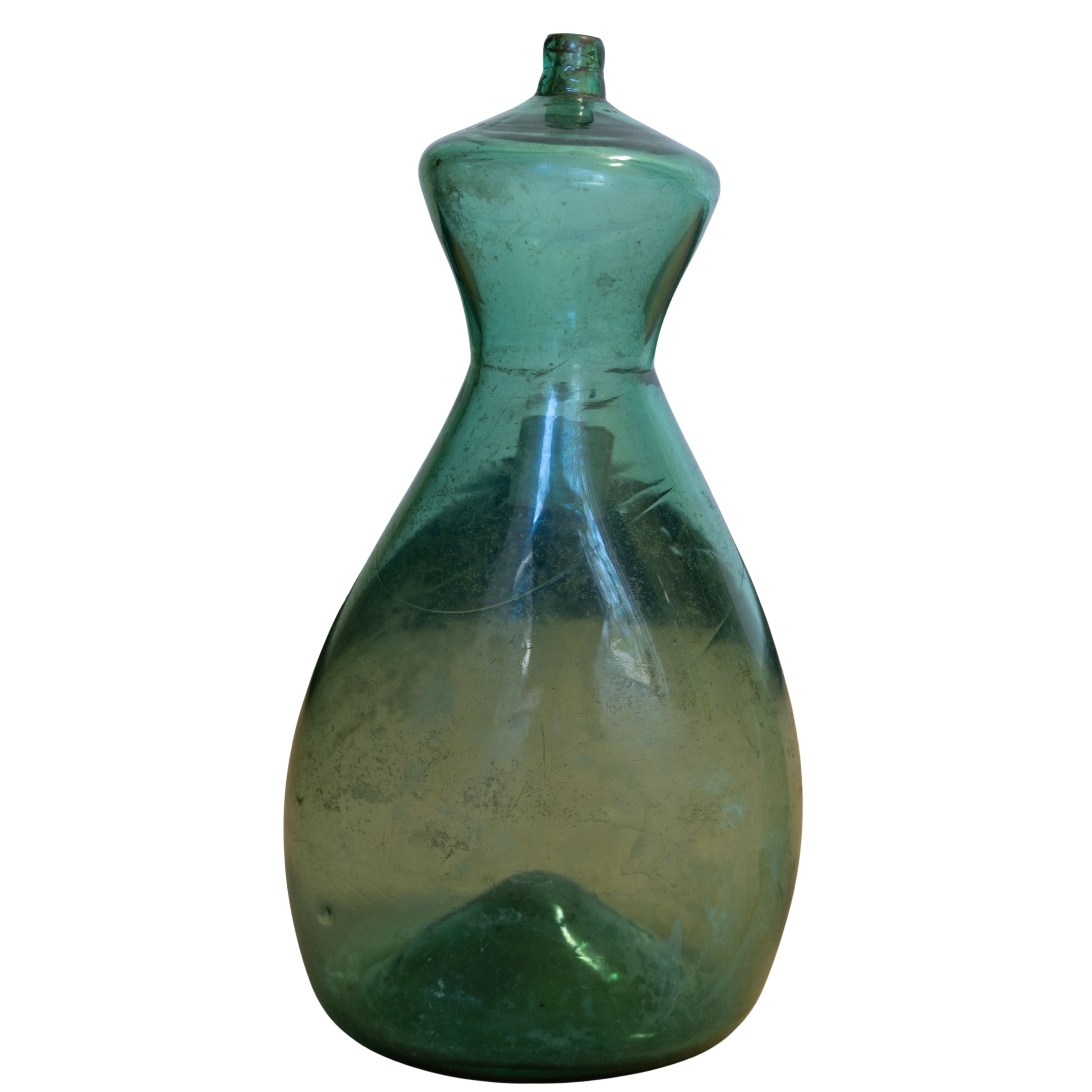Antique Glass Feeding Bottle for Farm Animals