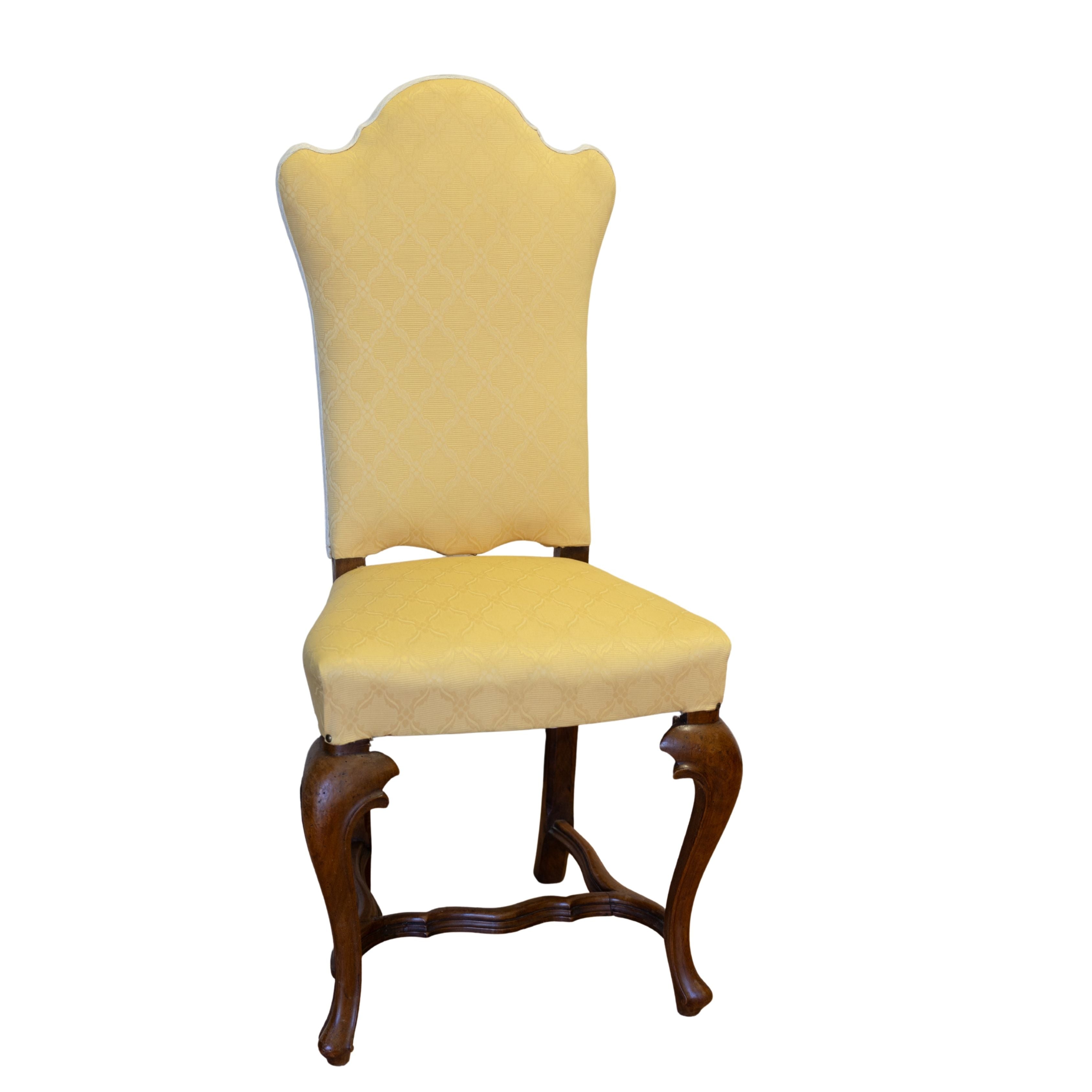 Set of 8 Upholstered Dining Chairs