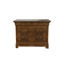 Load image into Gallery viewer, Walnut LP Commode 51x23.5x39