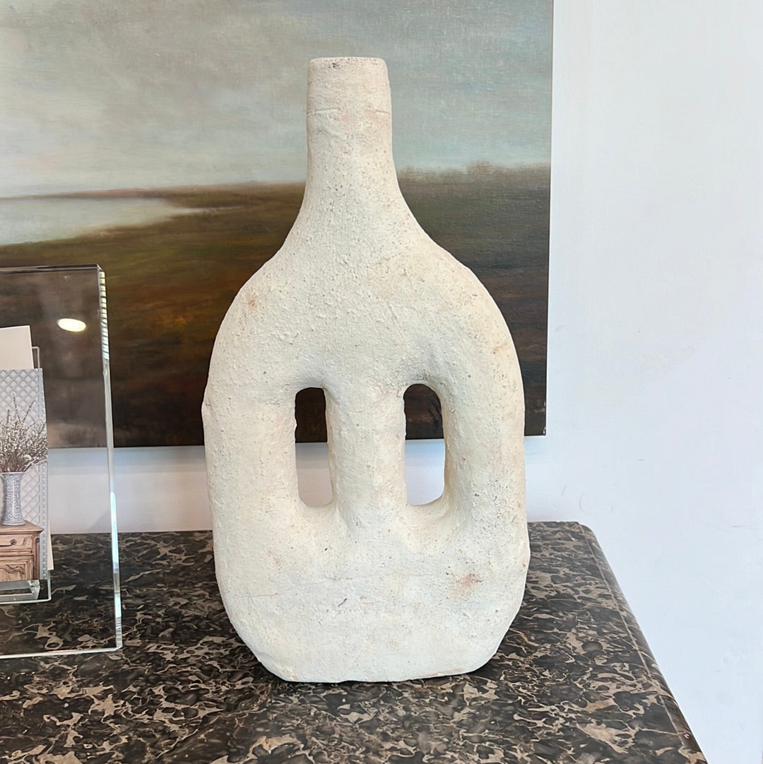 White Sculptural Piece - C