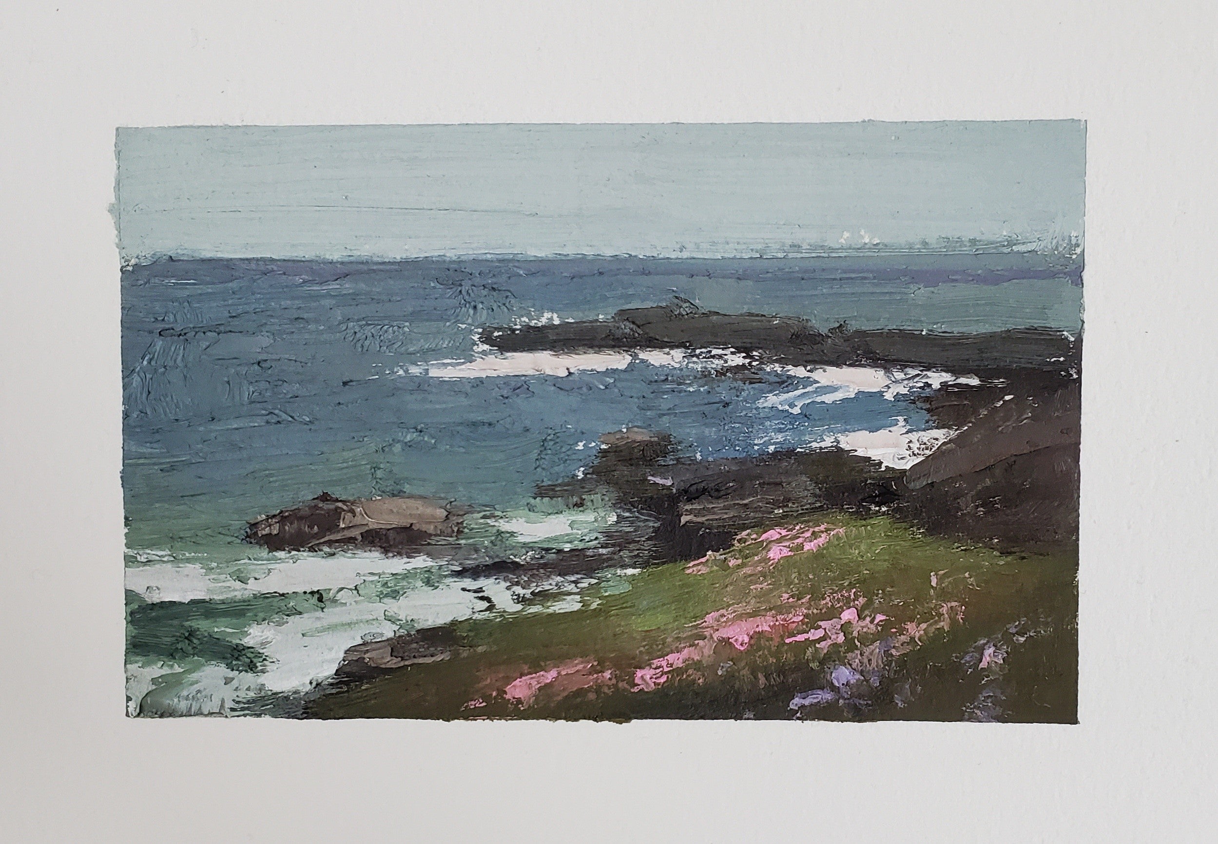 Bethanne Cople - Snow Plants (3.5 x 5.5) - RESERVED