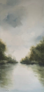 Andrea Costa - Up River II (36 x 18)