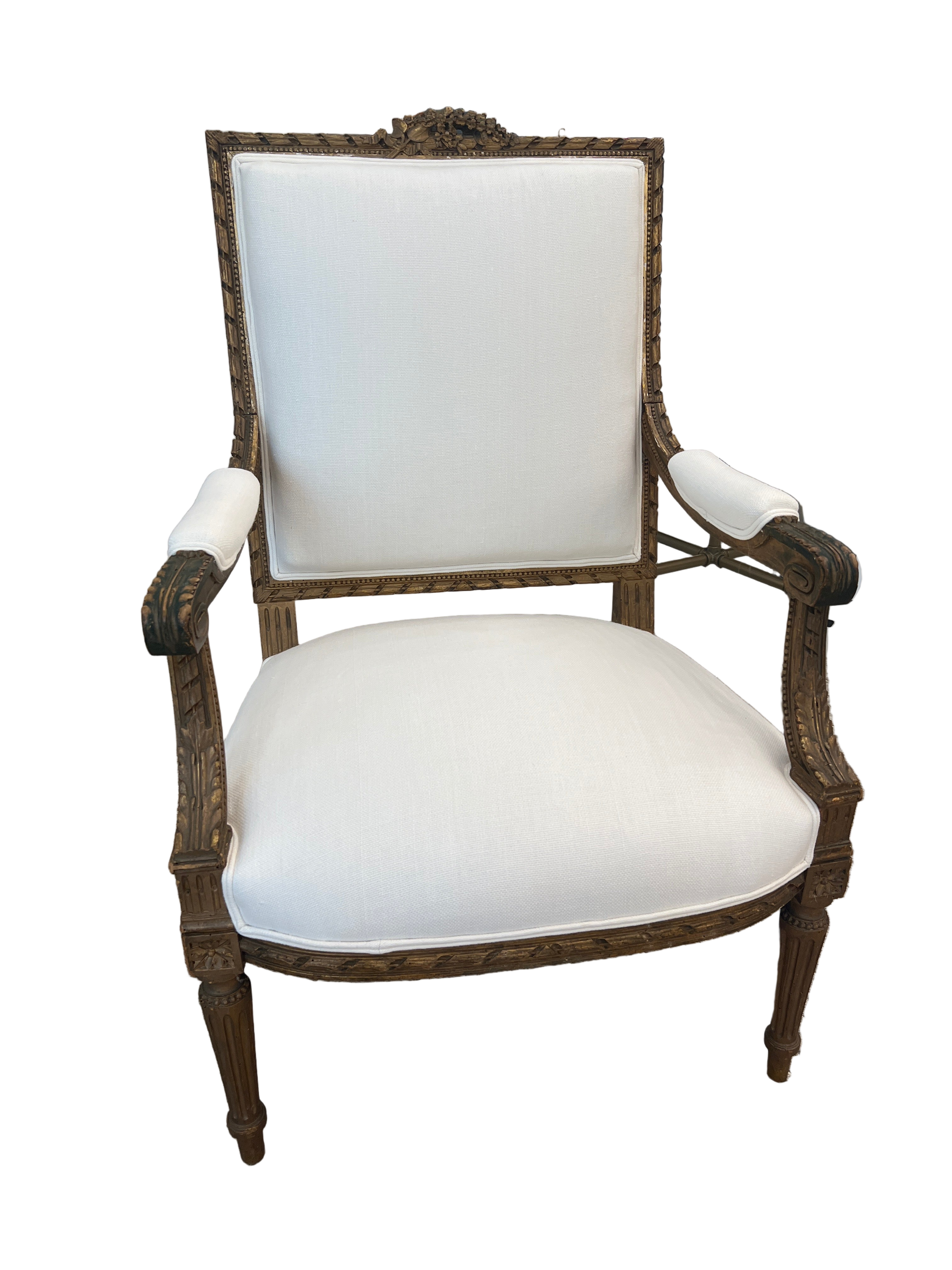 Pair of Louis XVI Armchairs