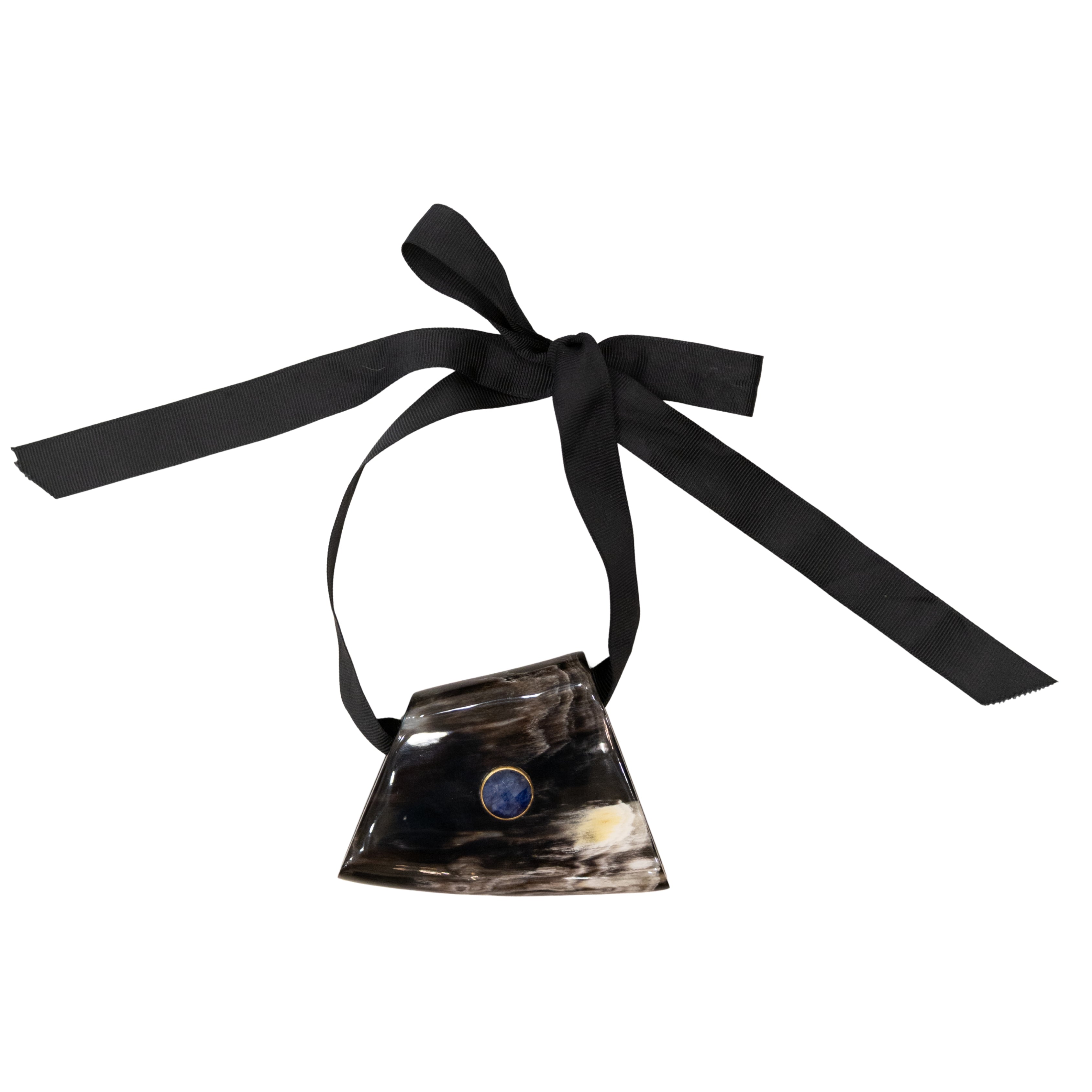 Horn & Ribbon Necklace