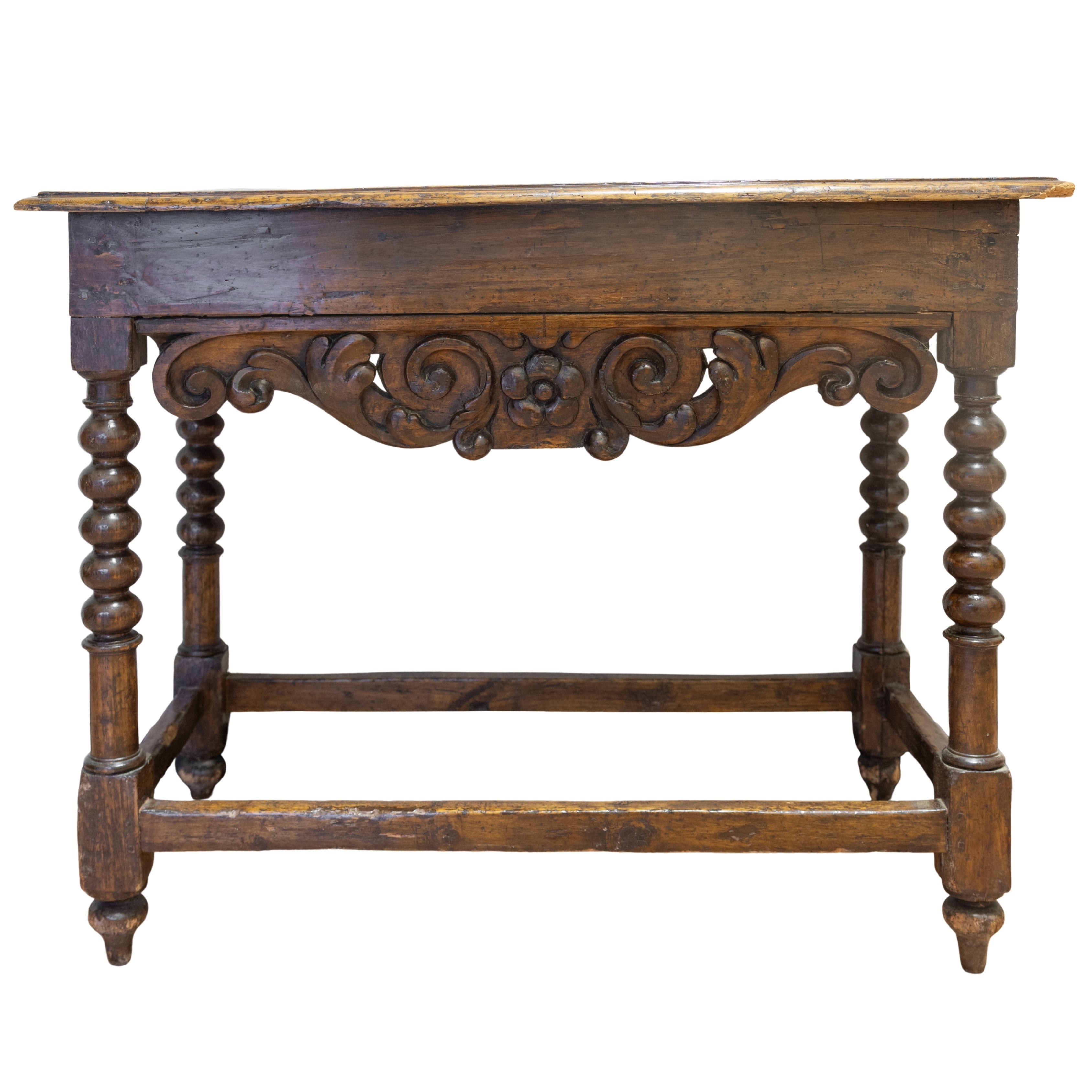 Italian Carved Oak Console