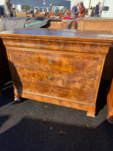 Load image into Gallery viewer, Walnut Louis Philippe Commode 48x21x37