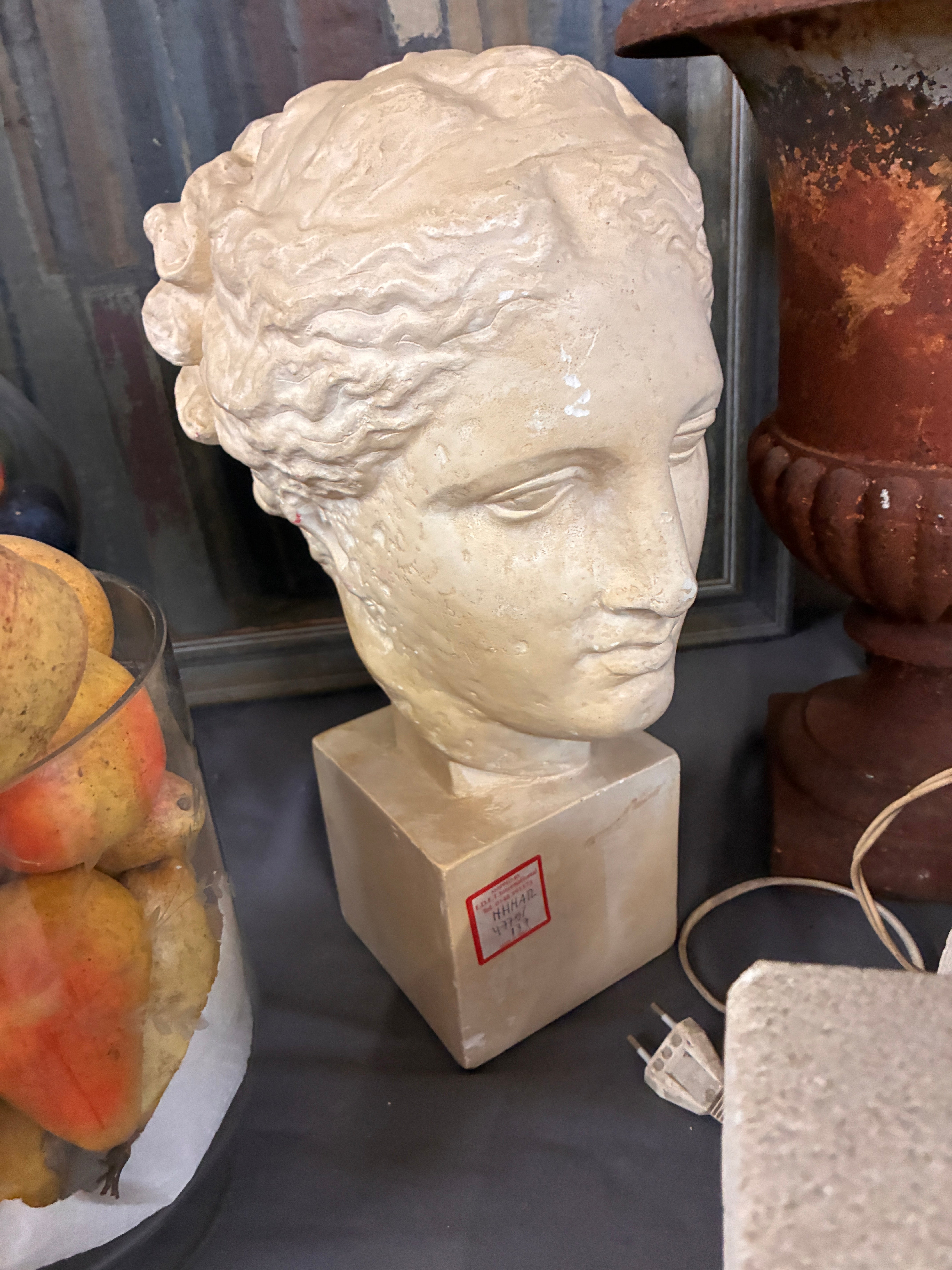 Plaster Bust of Woman