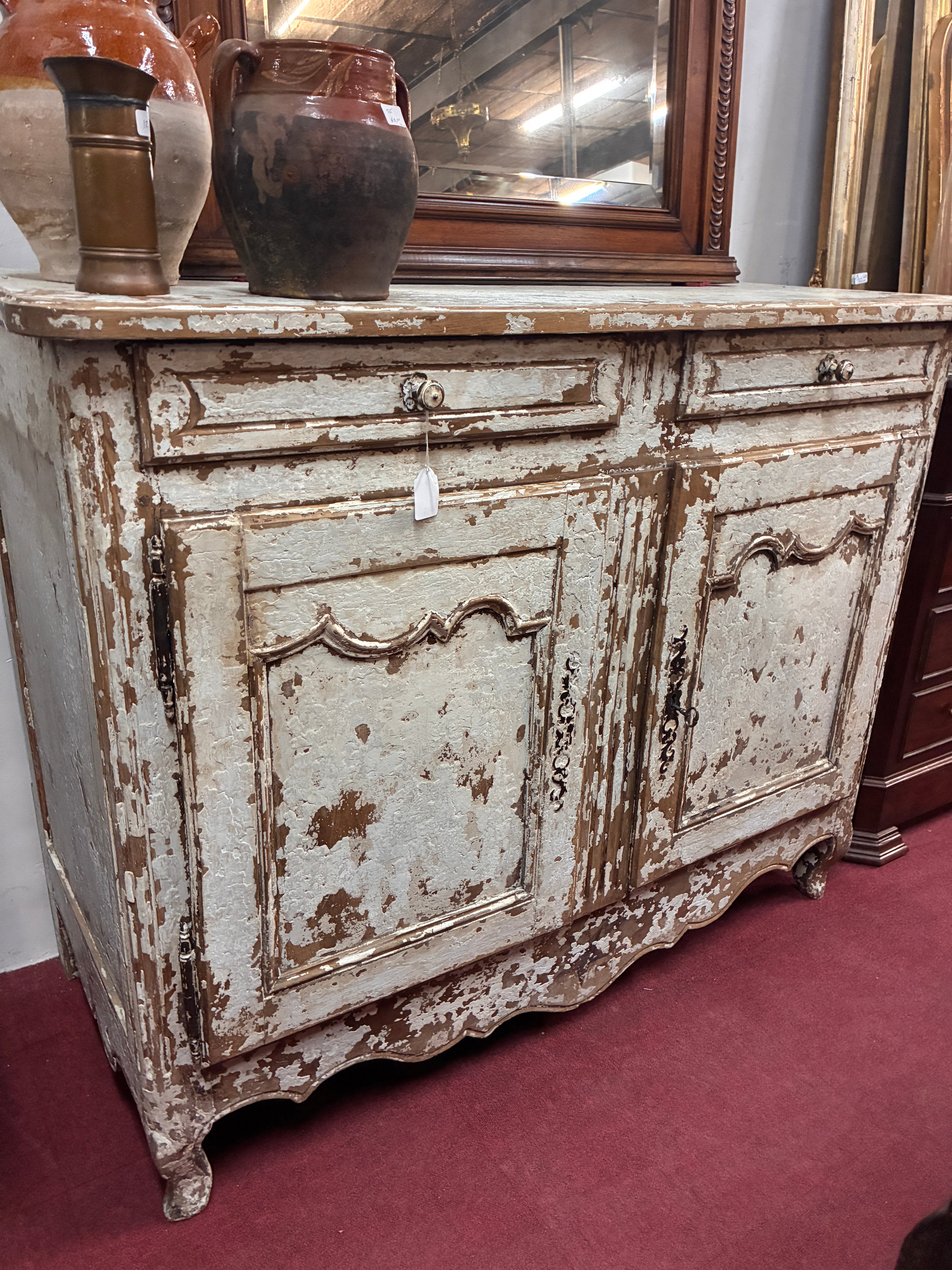 Distressed Louis XV Buffet