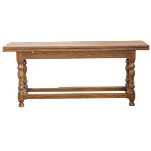 Oak Folding Table from Northern France