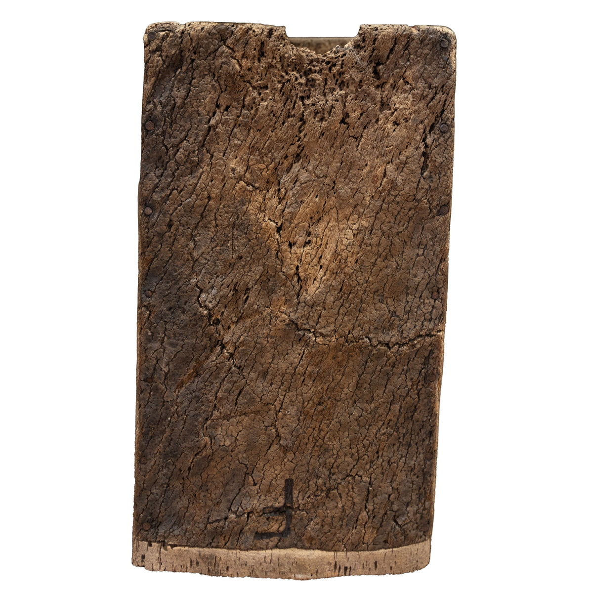 Rustic Wooden Pedestal