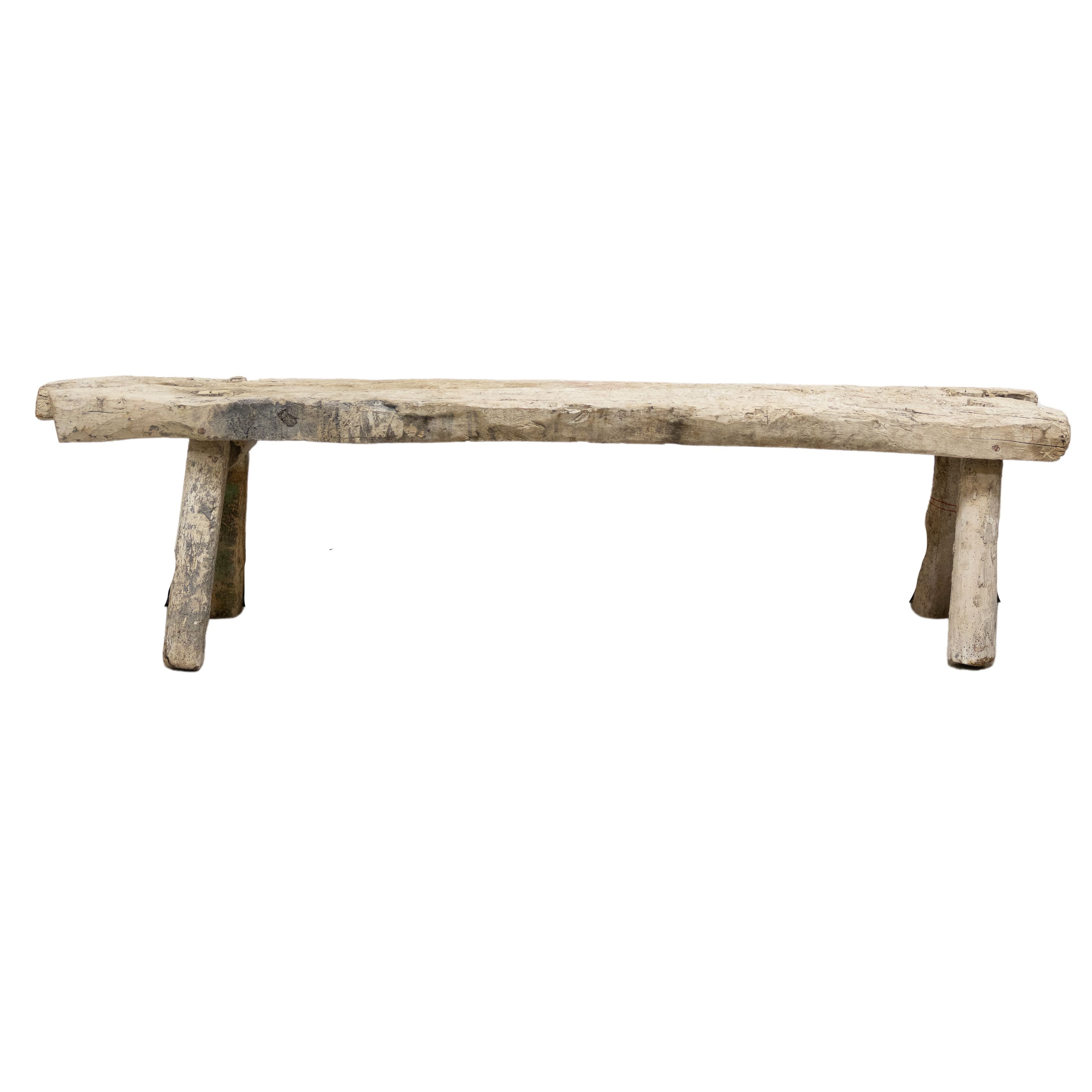 Bleached Bench From France