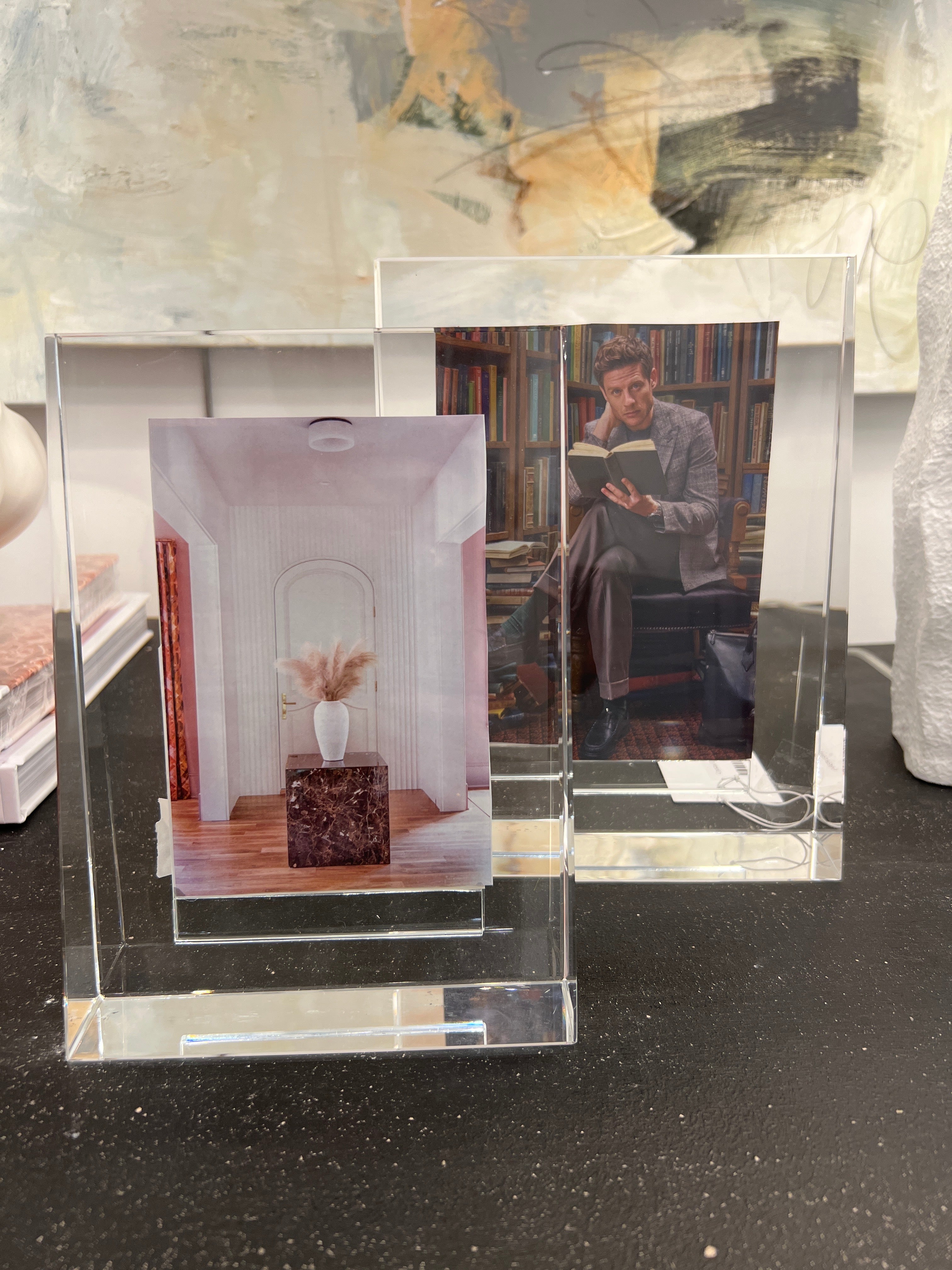 Crystal Glass Frame Plain