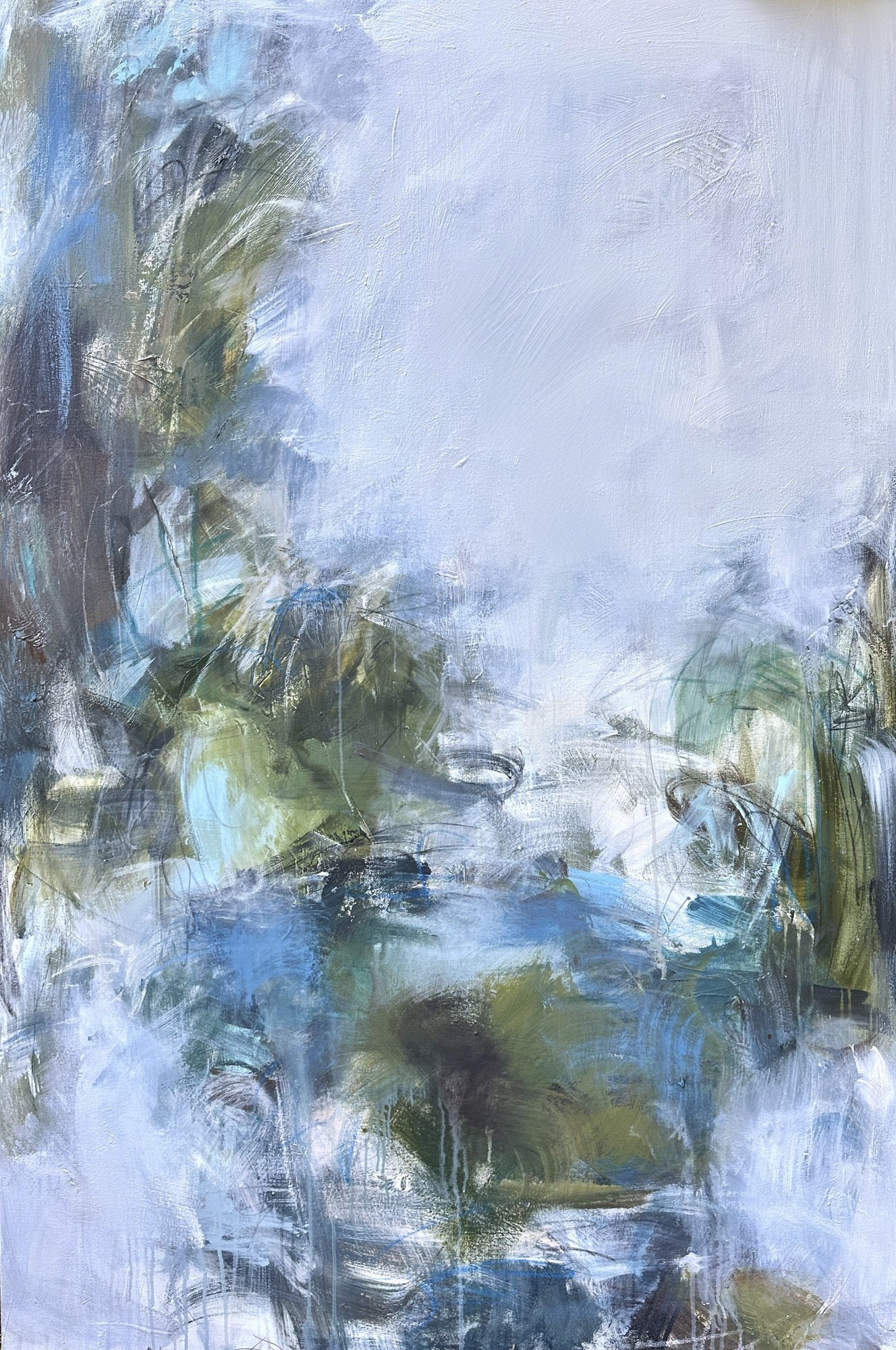 Melissa Payne Baker - Indigo (72 x 48)