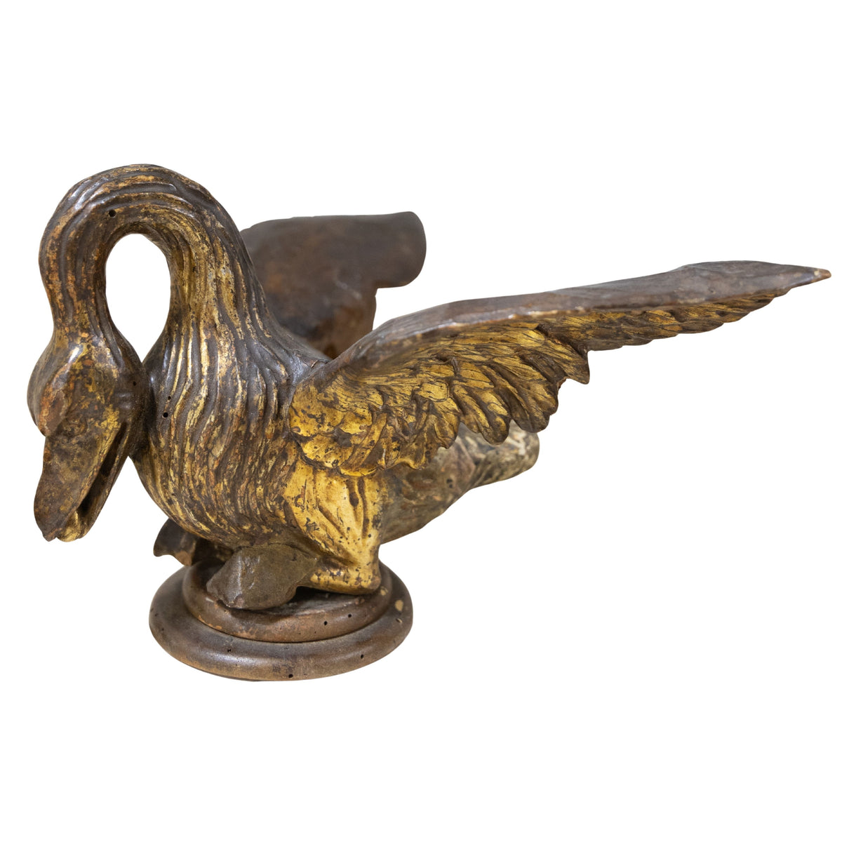 Wooden Swan Looking Down Lucca 18th C