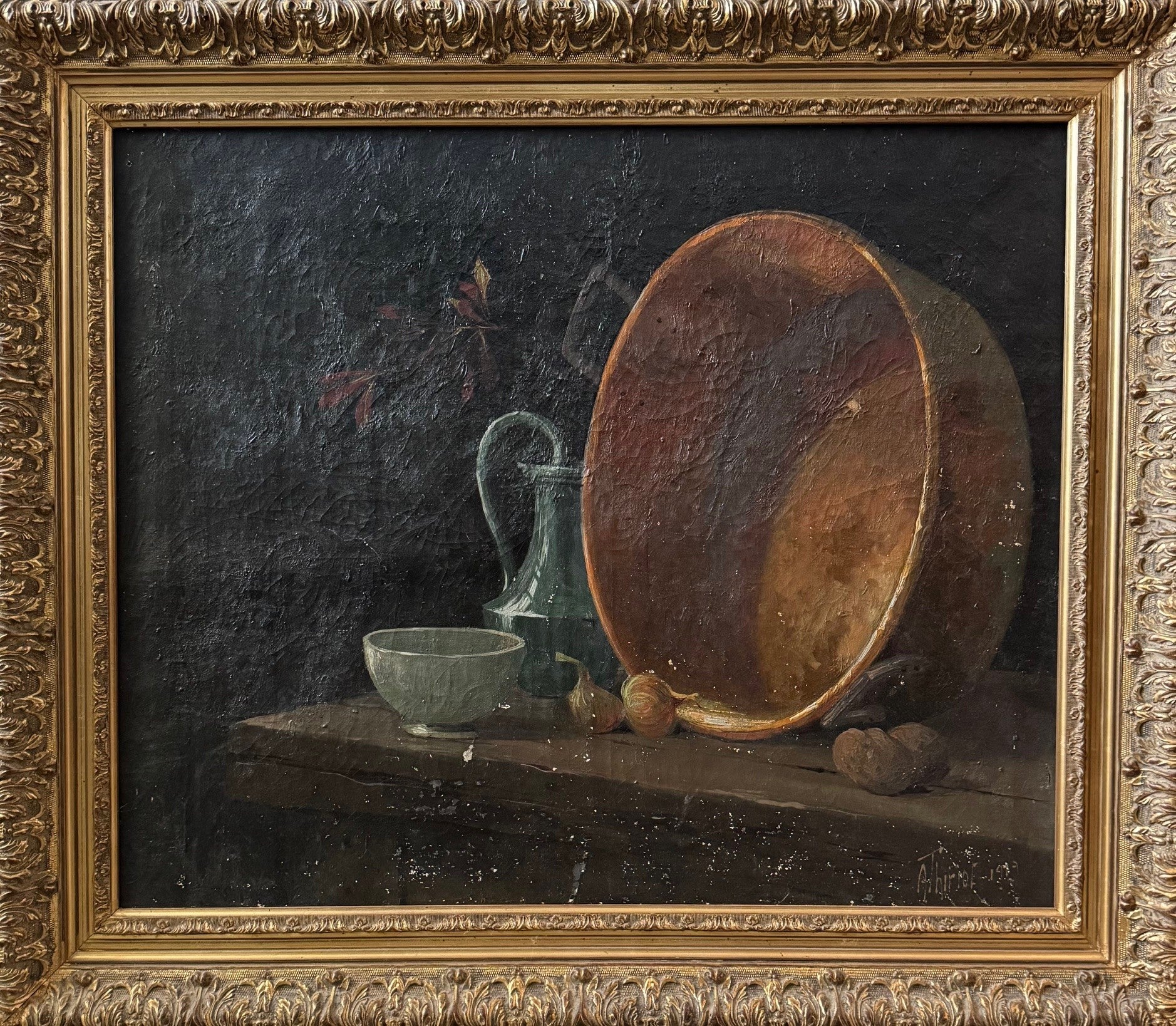 Heritage - Still life with pewter and copper (21.5 x 25.5)