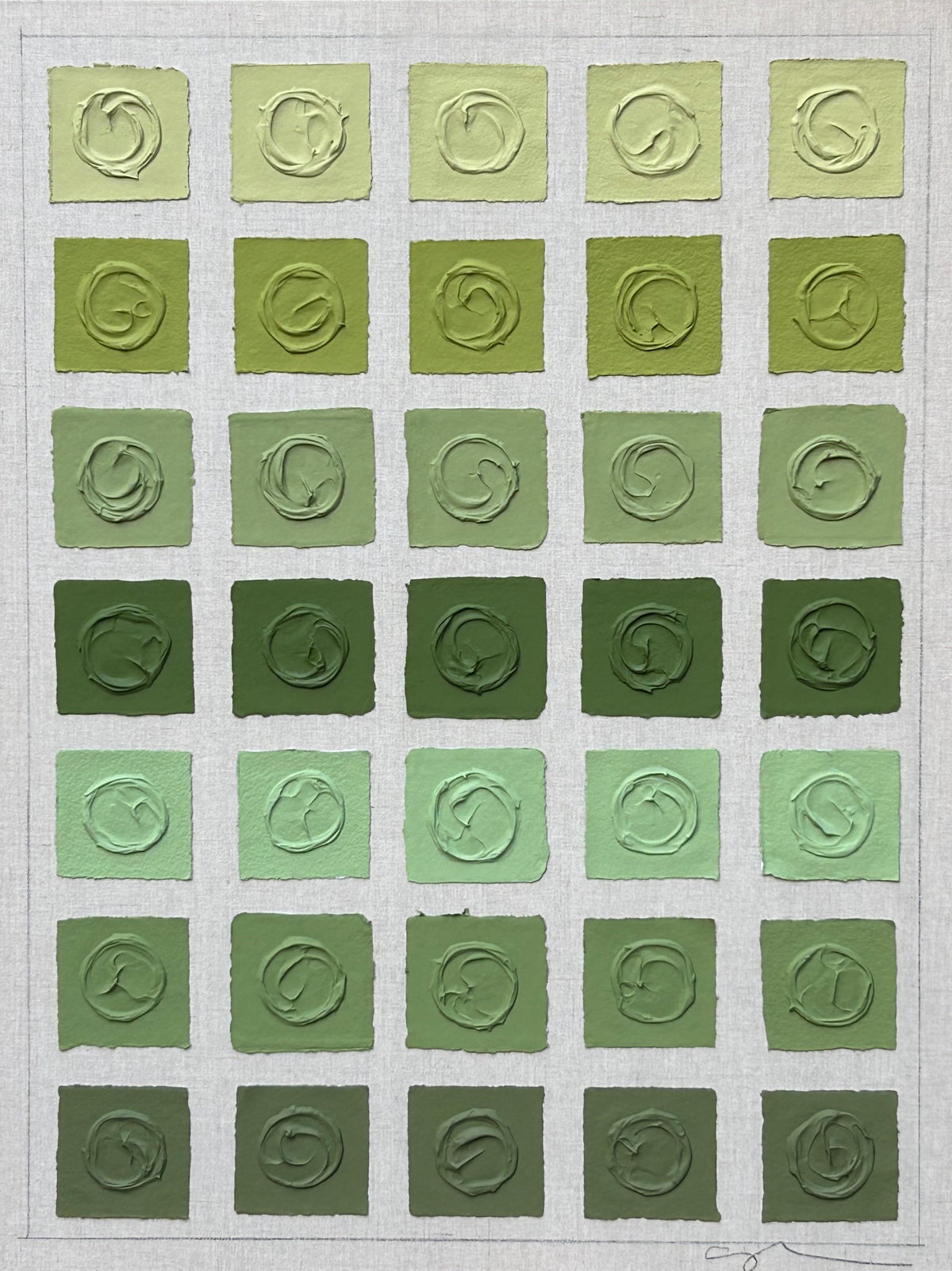 Sally Threlkeld - Color Theory #3 (40 x 30)