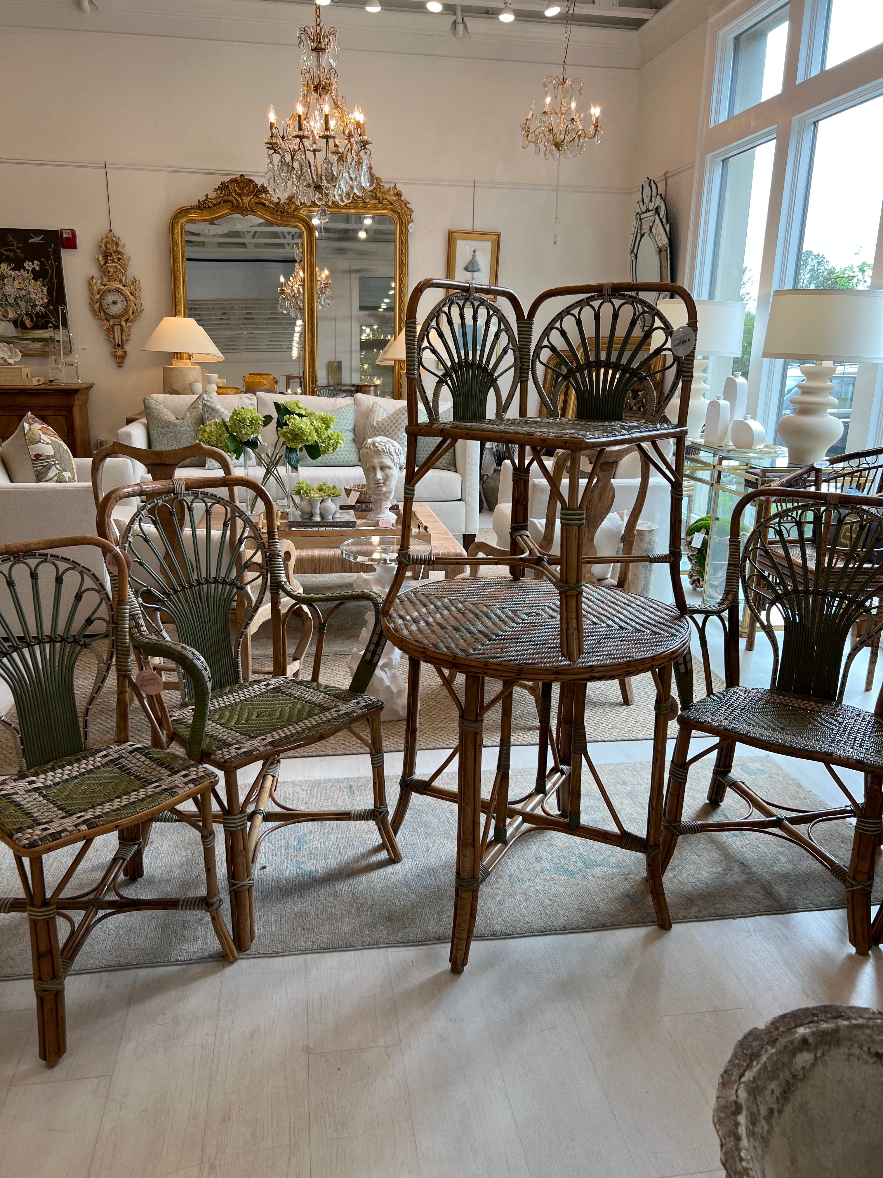 Wicker Garden 6 Pc. Set by Perret Vibert