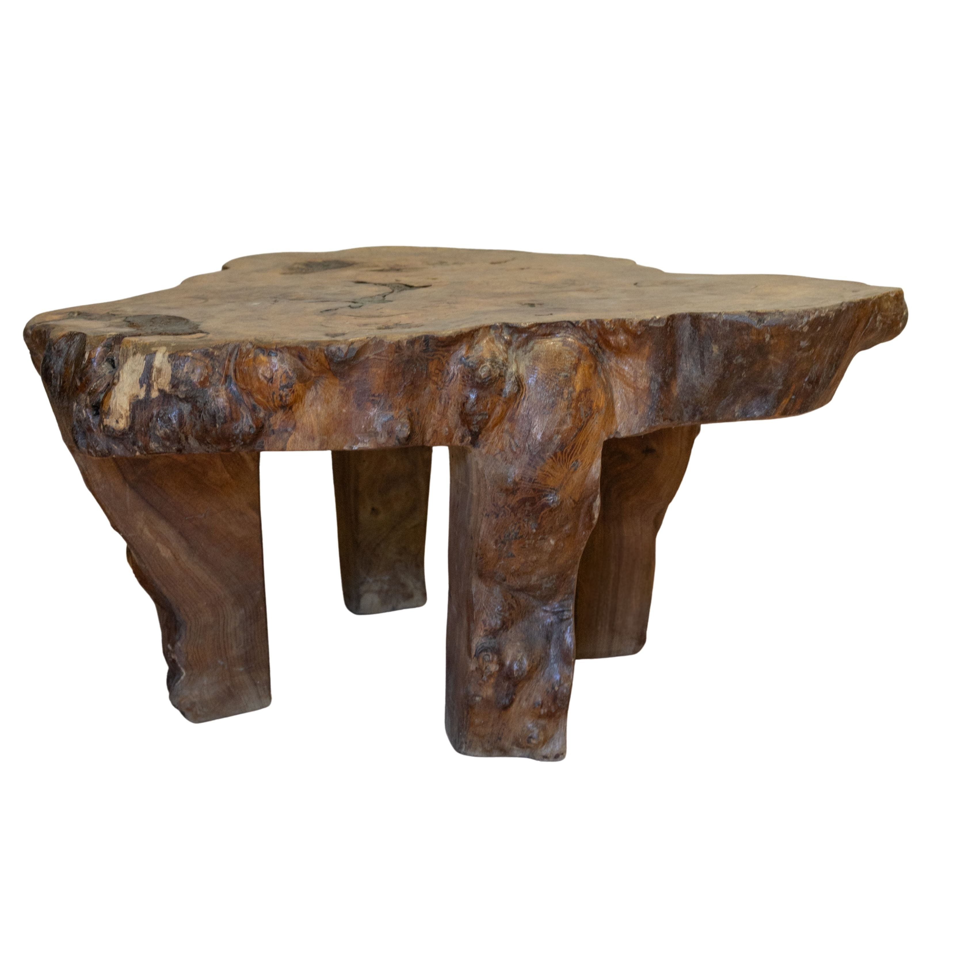 Primitive Burled Ash Garden Set