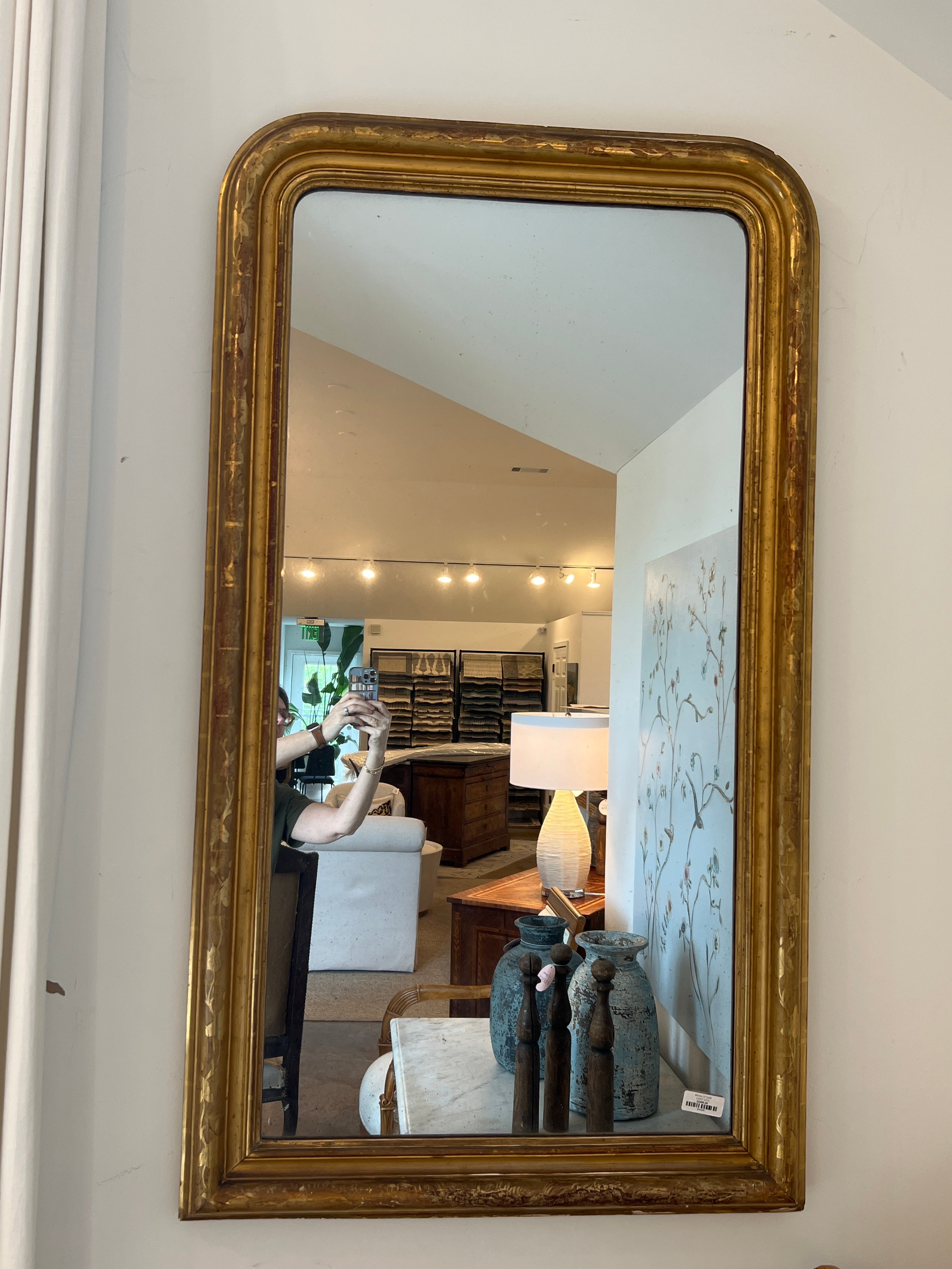 Mirror Louis Philippe Gold