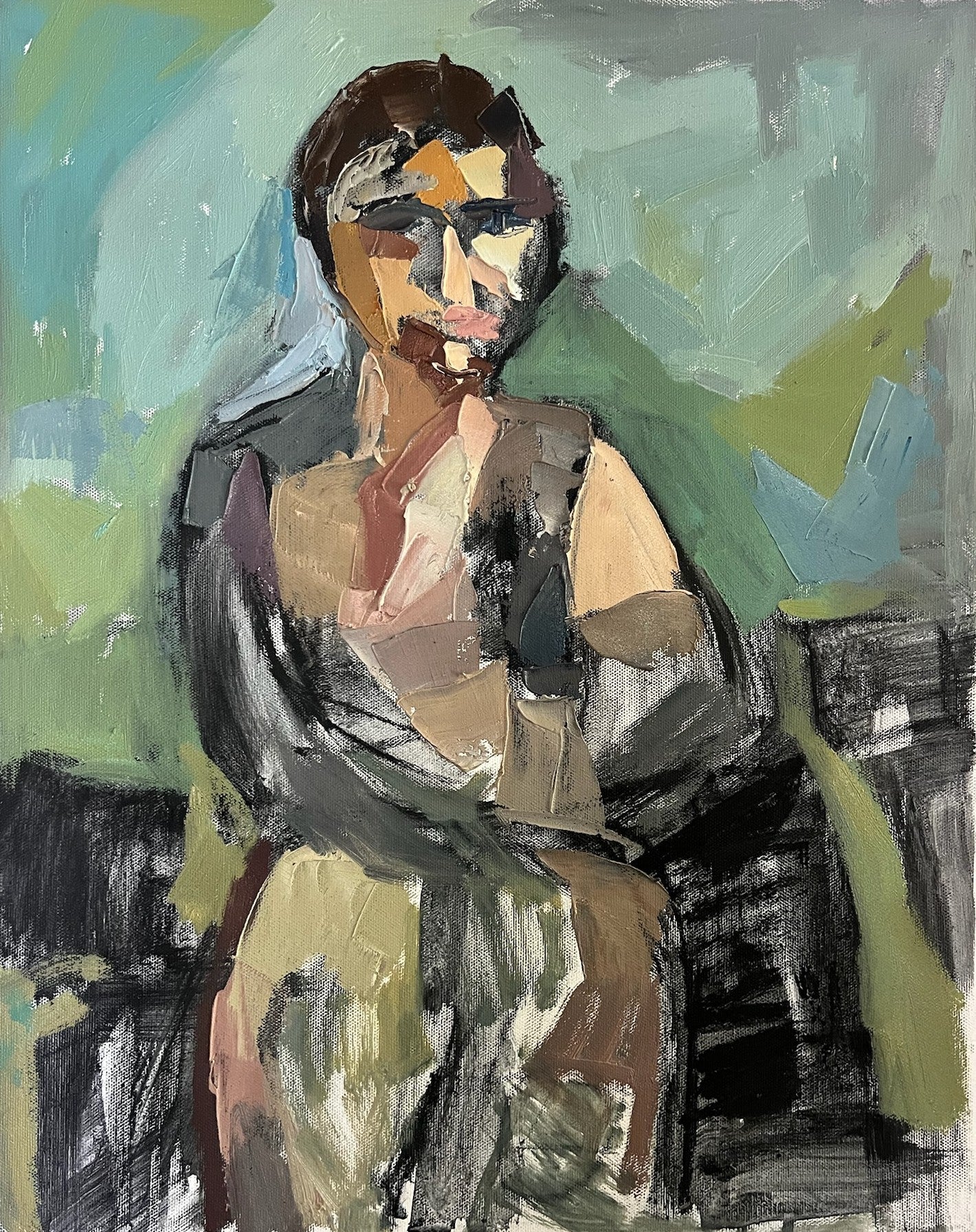 Anne Darby Parker - A Man of Pride (20 x 16)