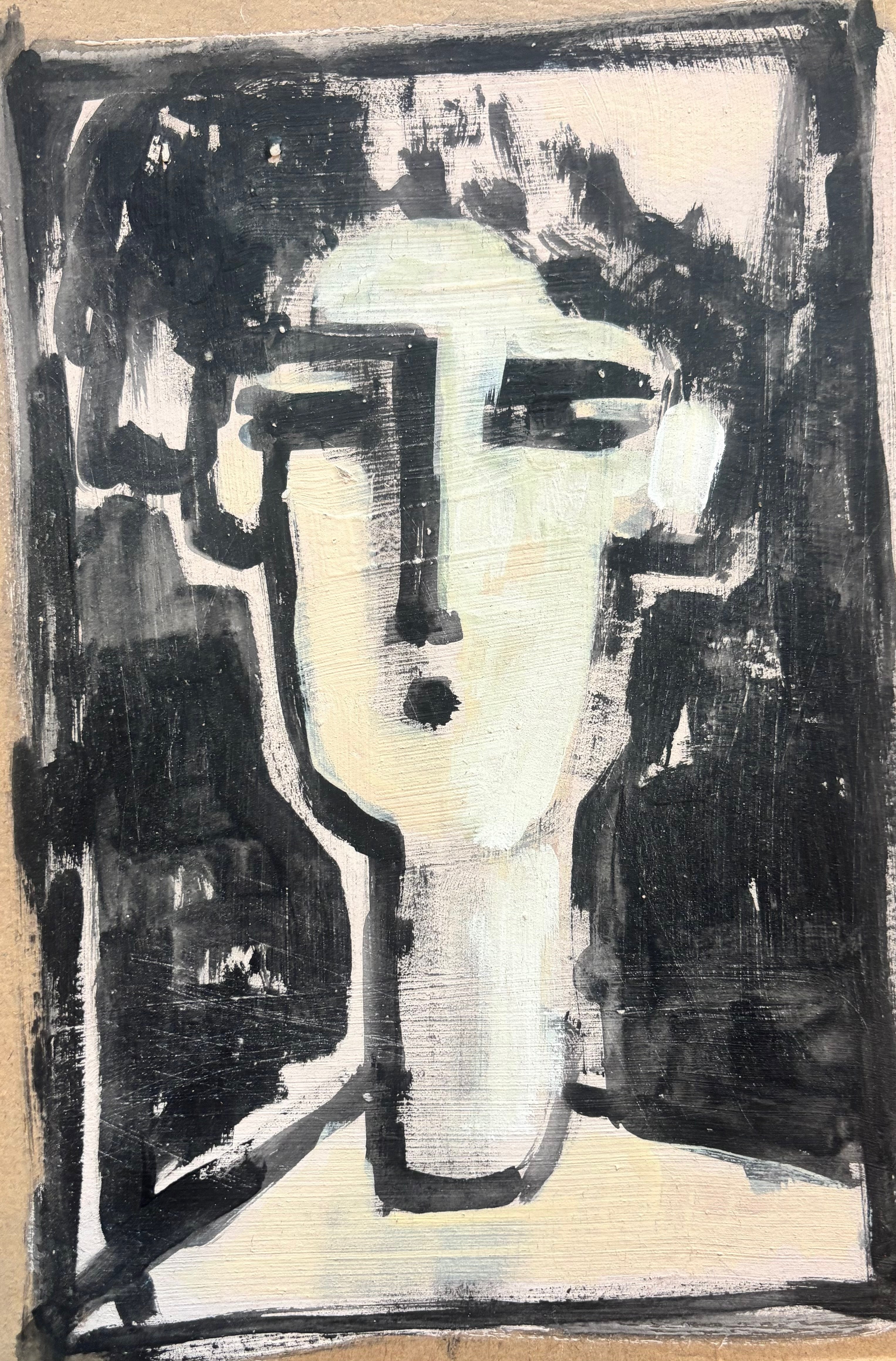 Heritage - Abstracted Portrait in Black and White (11 x 8)