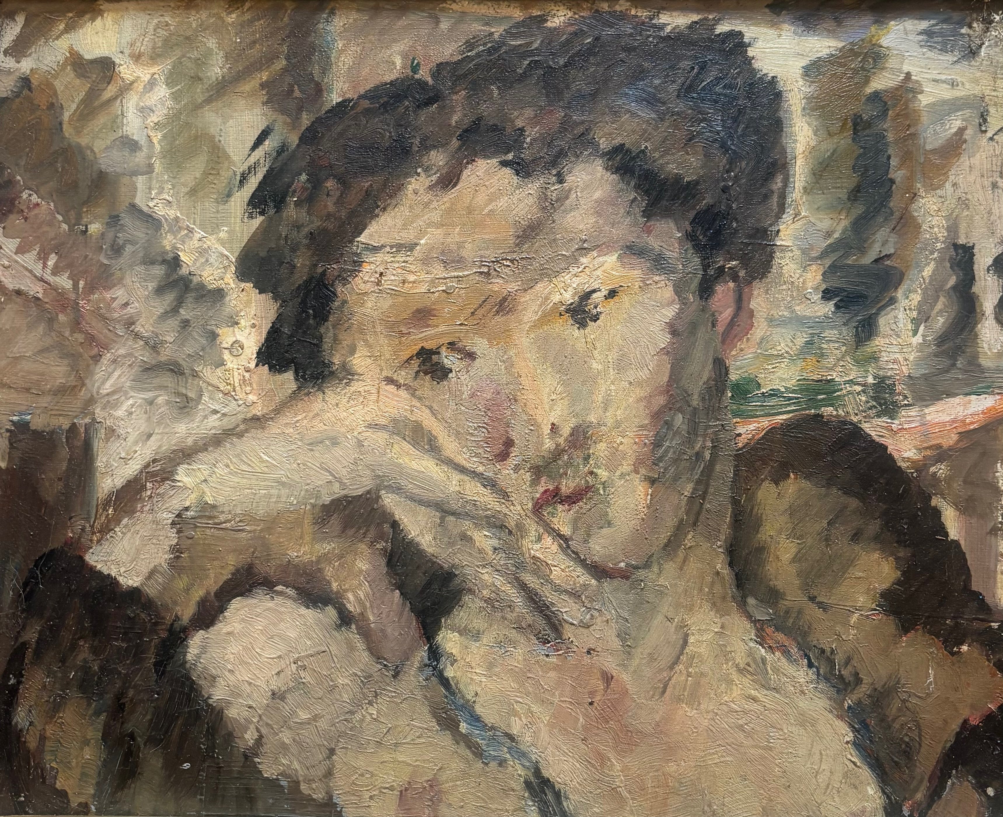 Heritage - Abstracted portrait of a woman (12 x 16)