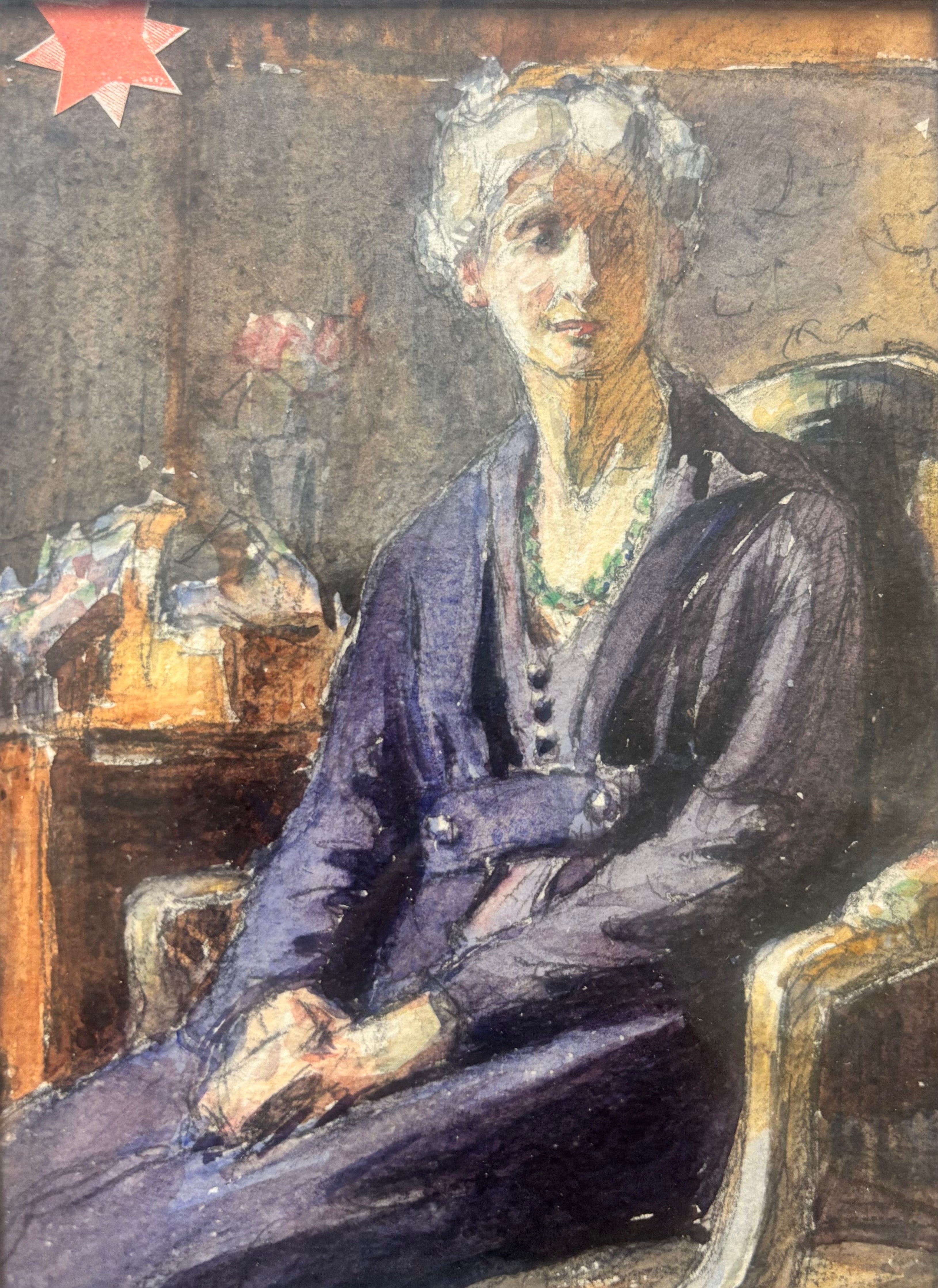 Heritage - Afternoon Pause by Marie La Forge (7 x 5)