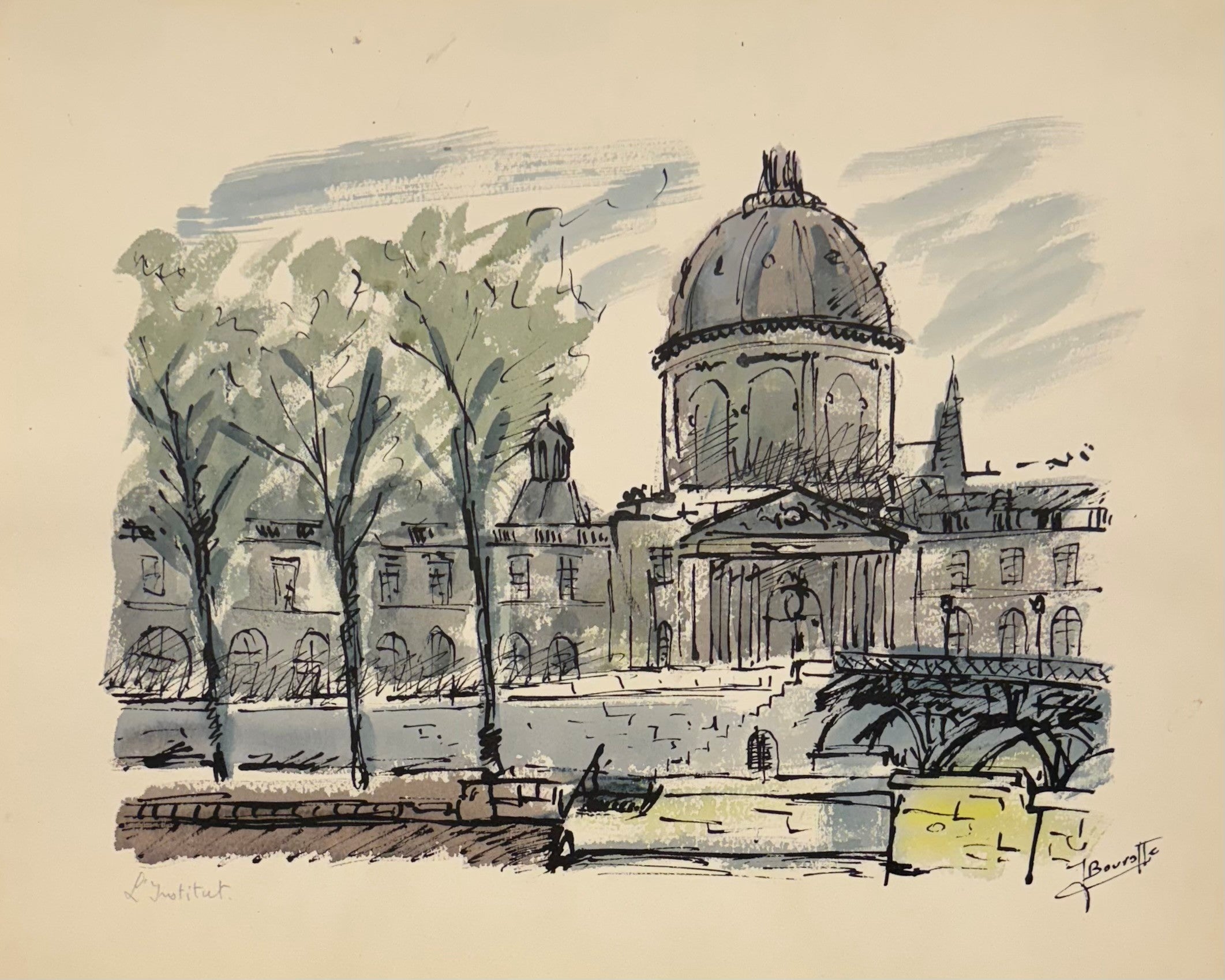 Heritage - Along the Seine (13 x 16)