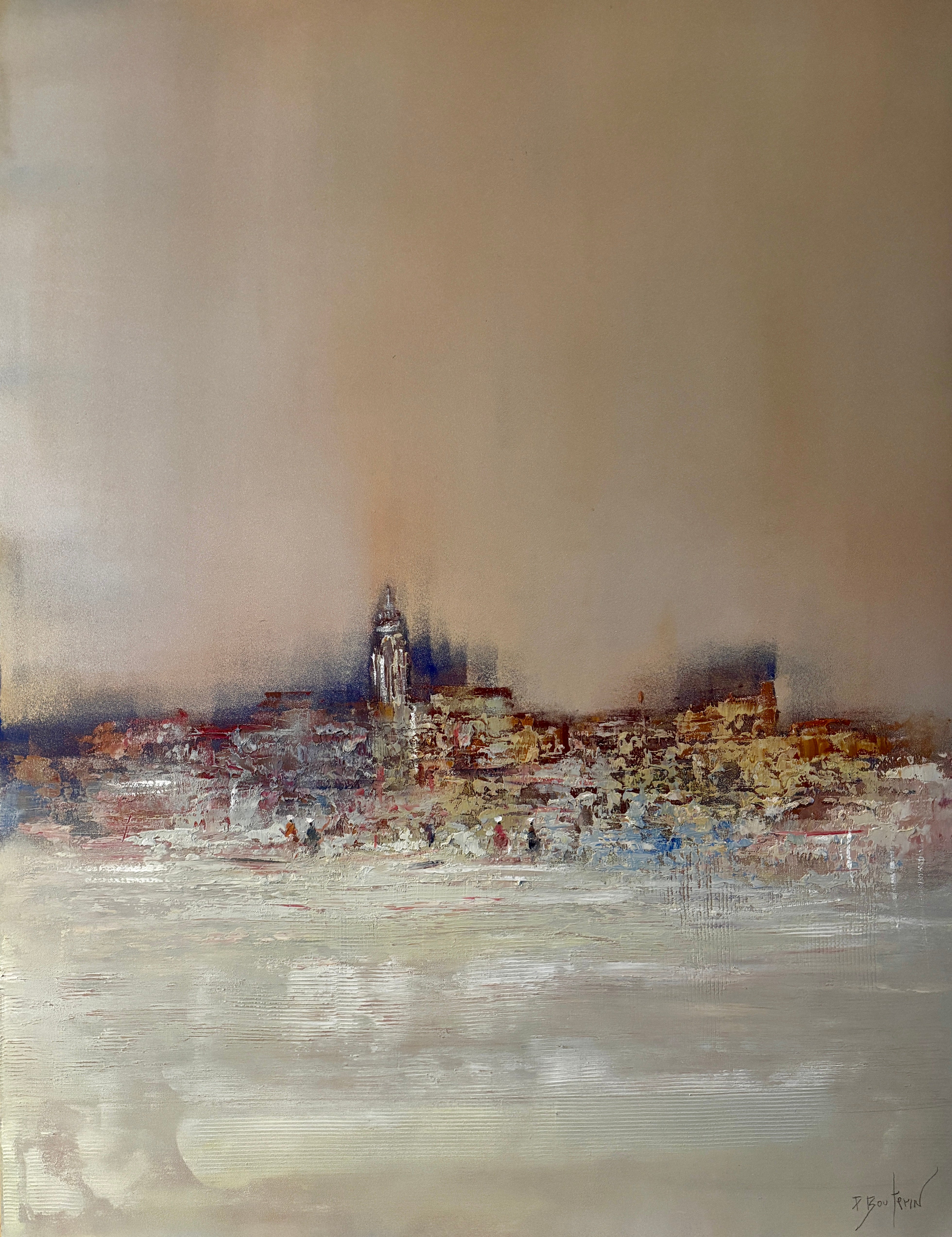 Pascal Bouterin - Au Village (25.5 x 20)