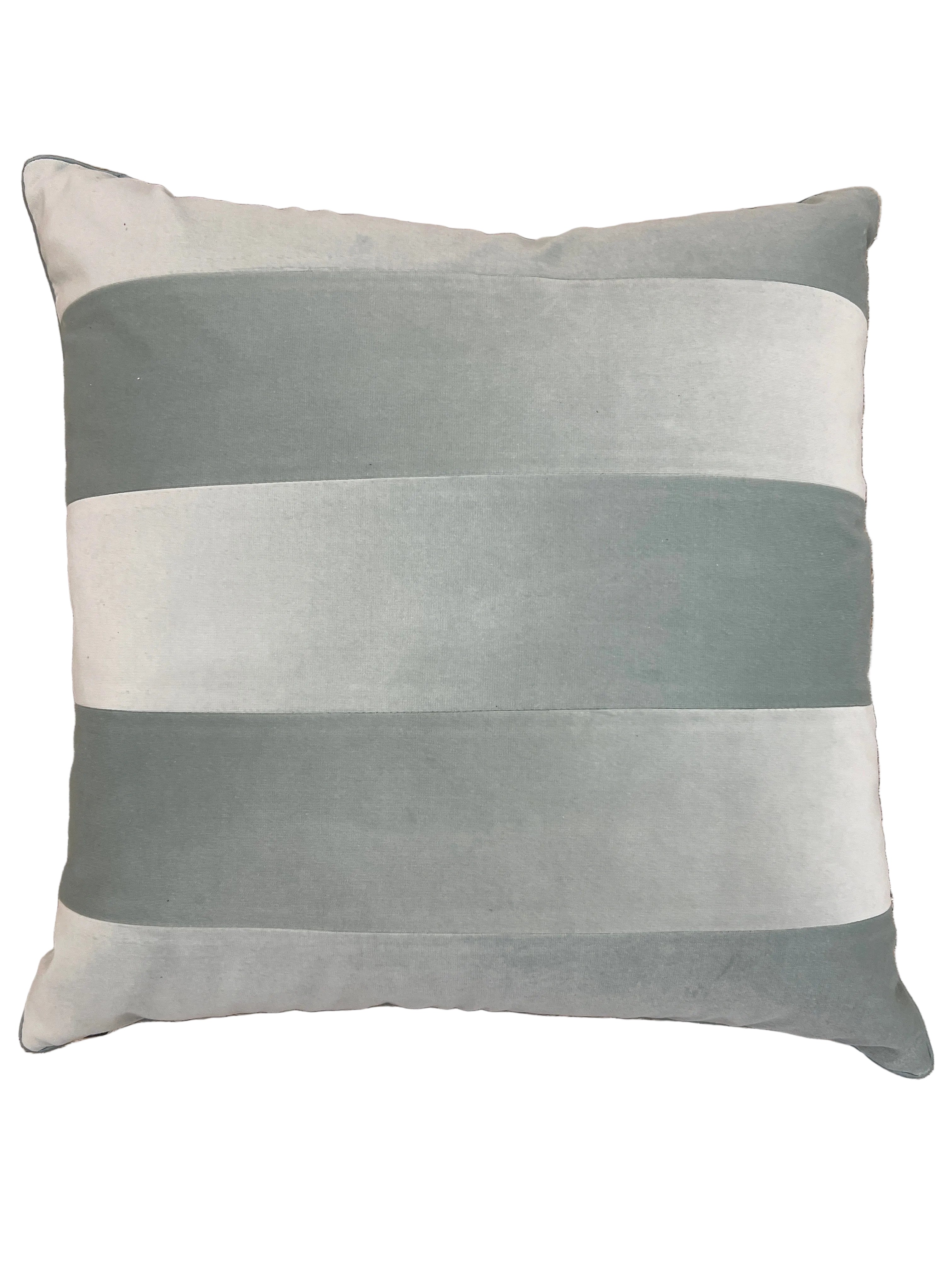 Giorgio Seamist Stripe Pillow 22x22
