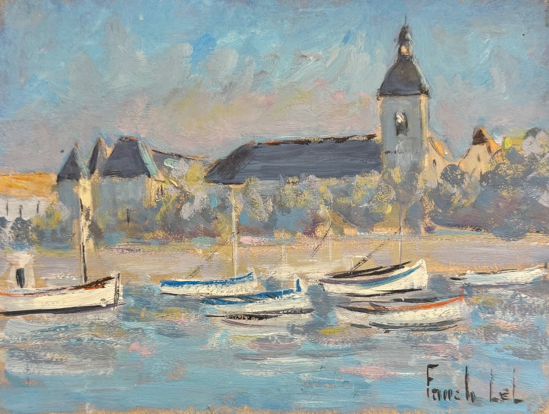 Heritage - Blue Harbour, Periac (6 x 8)