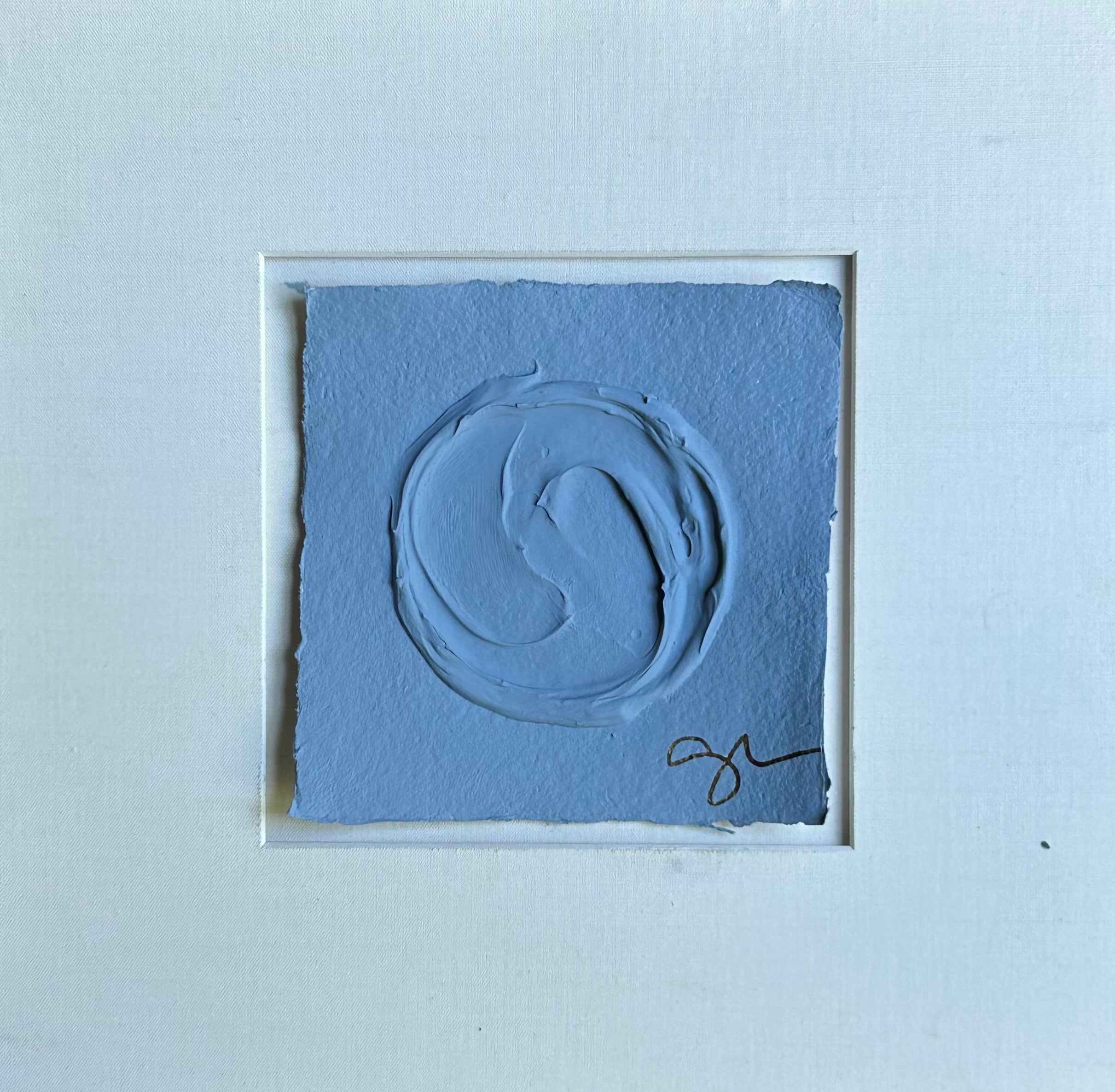 Sally Threlkeld - Blue #4 (20 x 20)