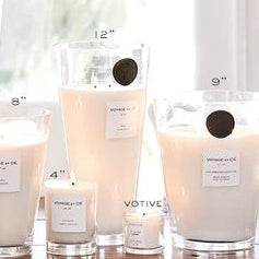 12" Amalfi Vanille Santal et Musc Candle