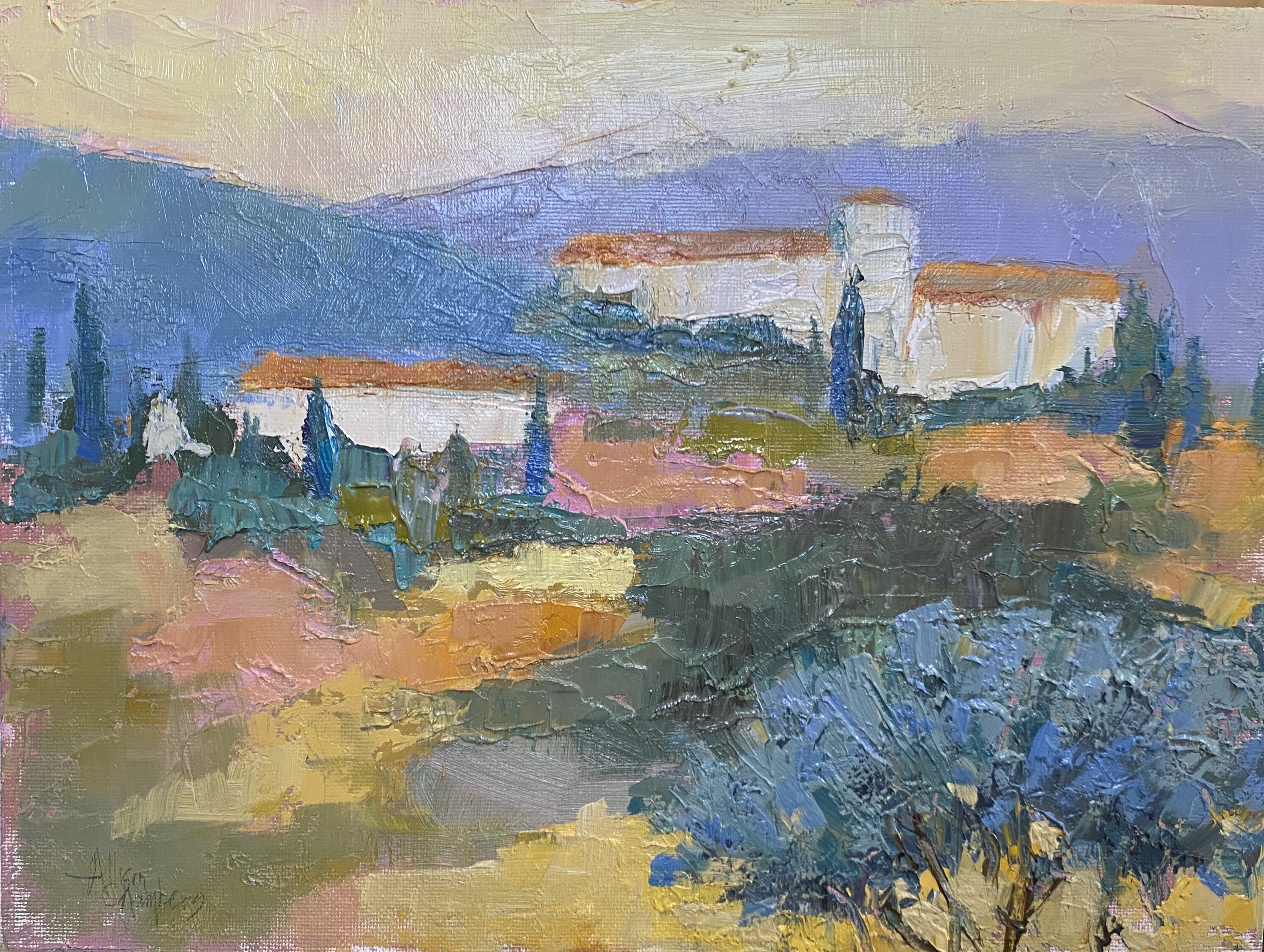 Allison Chambers - Castle View (9 x 12)