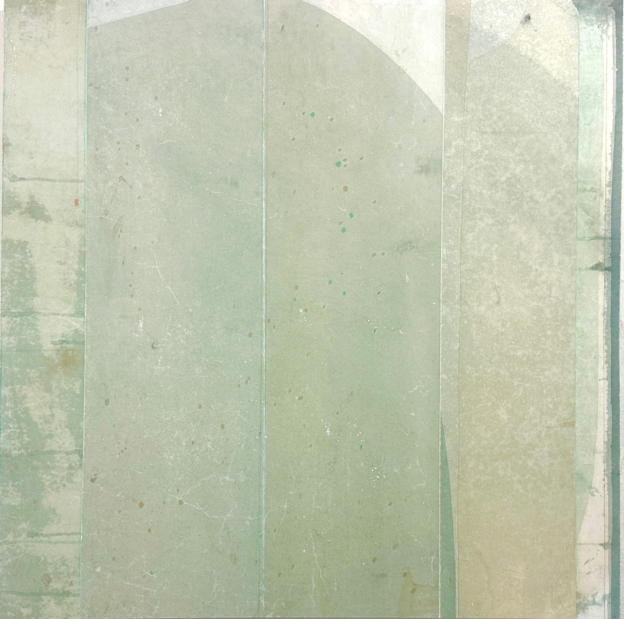 Lisa Weiss - Celadon Gate (36 x 36)