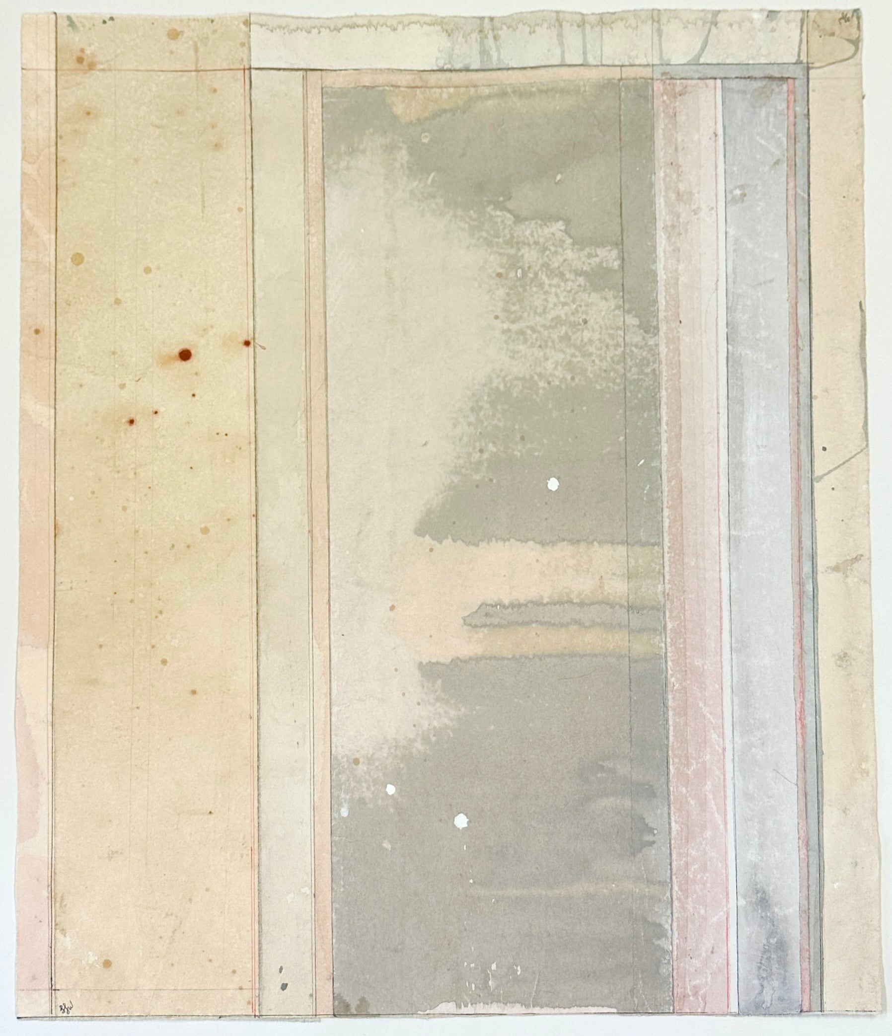 Lisa Weiss - Chalk Plane ll (28 x 24)