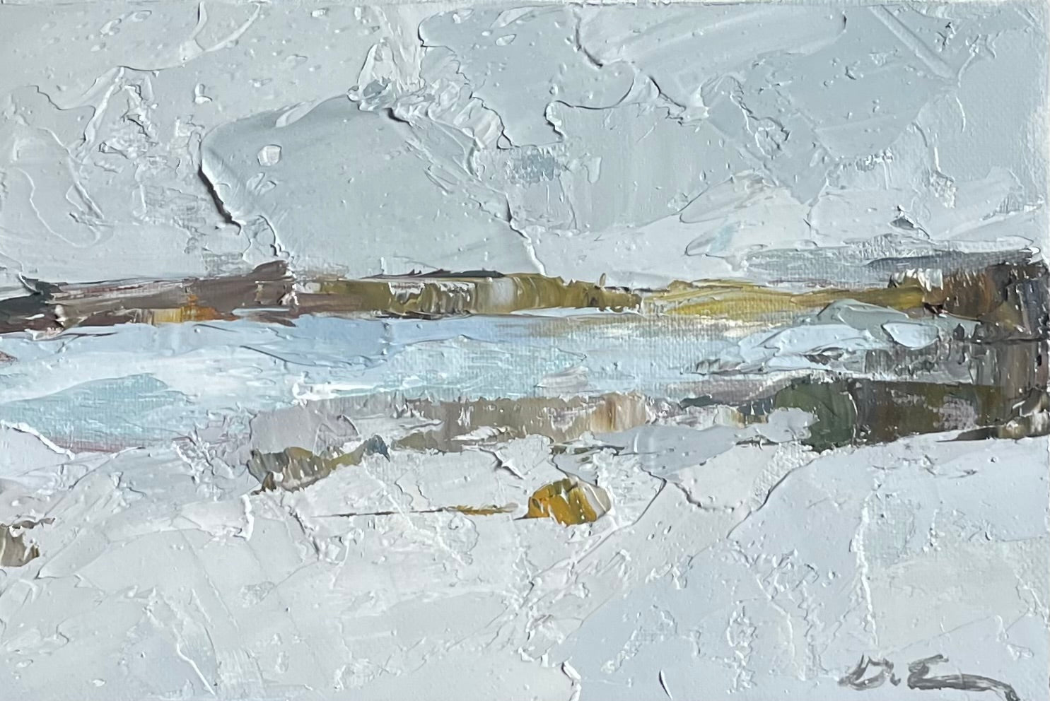Geri Eubanks - Coastal Study I (4 x 6)