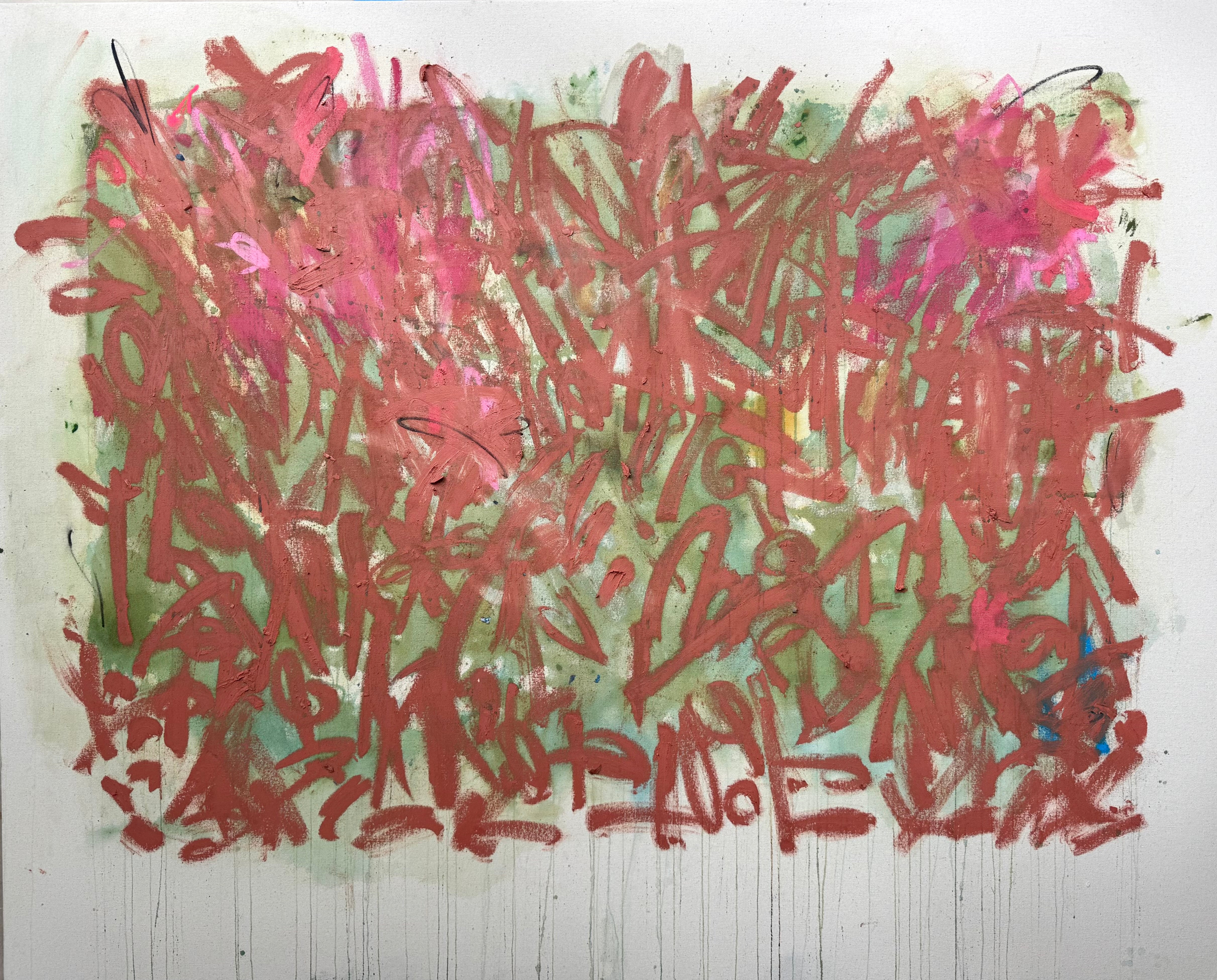 Colleen Leach - Coffee Shop Stroll (48 x 60)