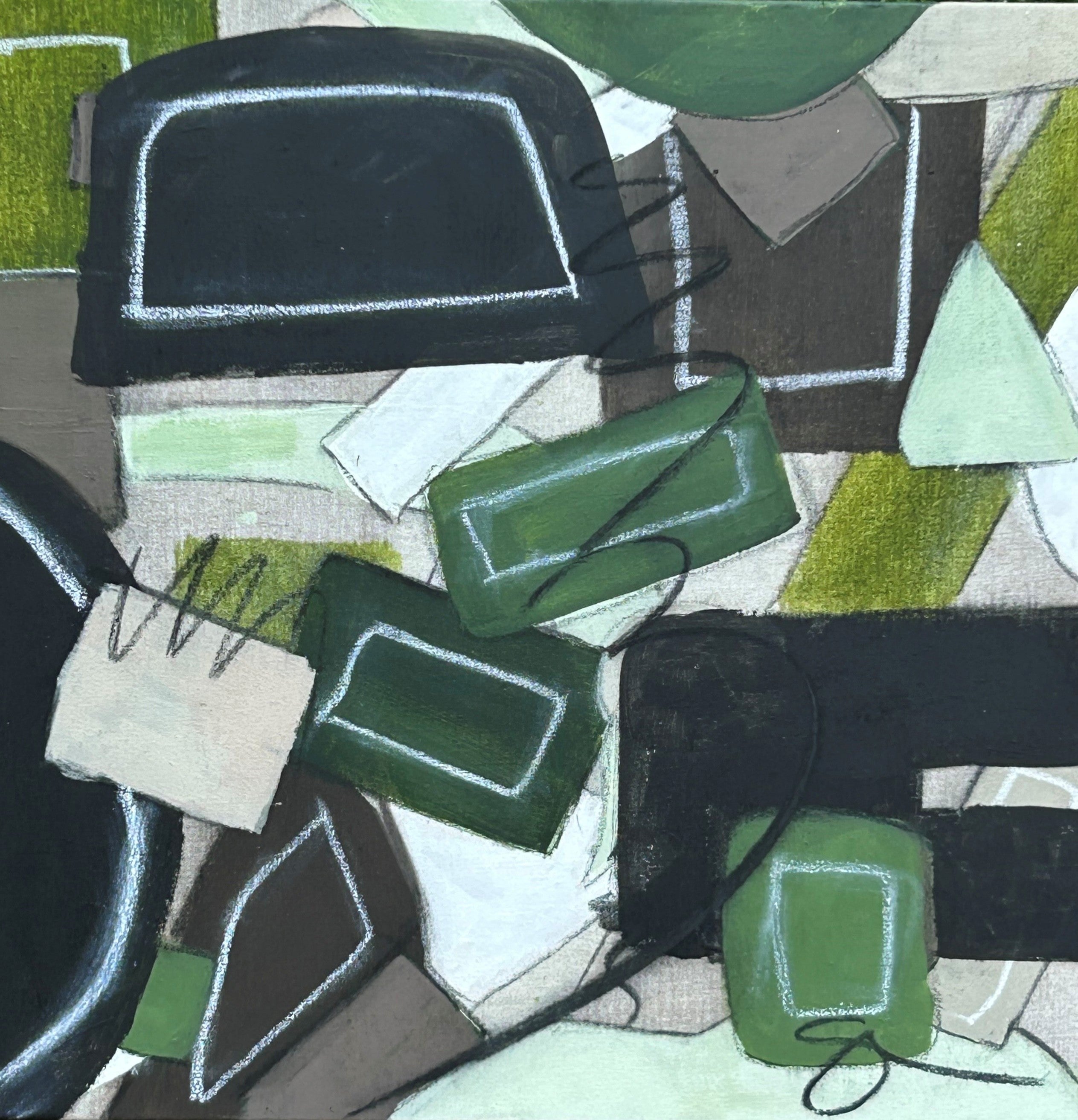 Sally Threlkeld - Connections I (25 x 25)