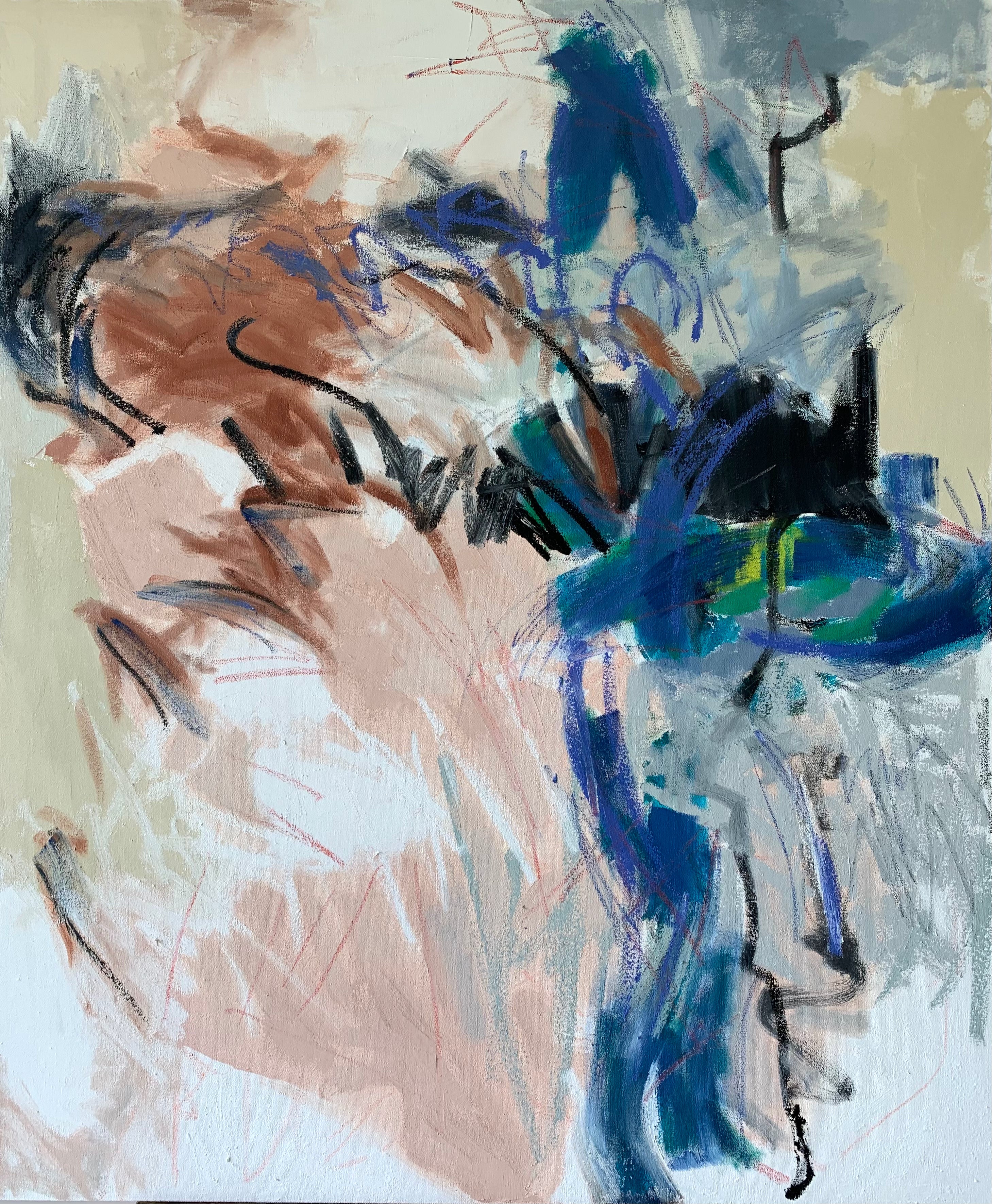 Karen Blair - Cowpasture River (48 x 40)