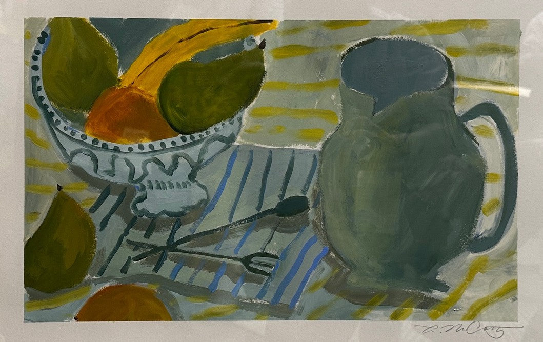 Laura McCarty - Crowded Table 2 (15 x 22)