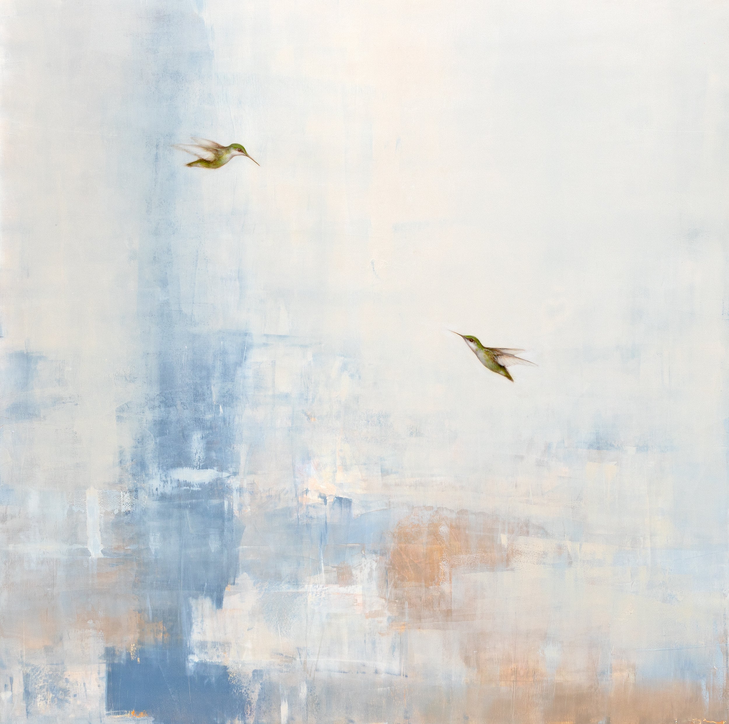 Jessica Pisano - Dancing in the Bright Sunlight I (48 x 48)