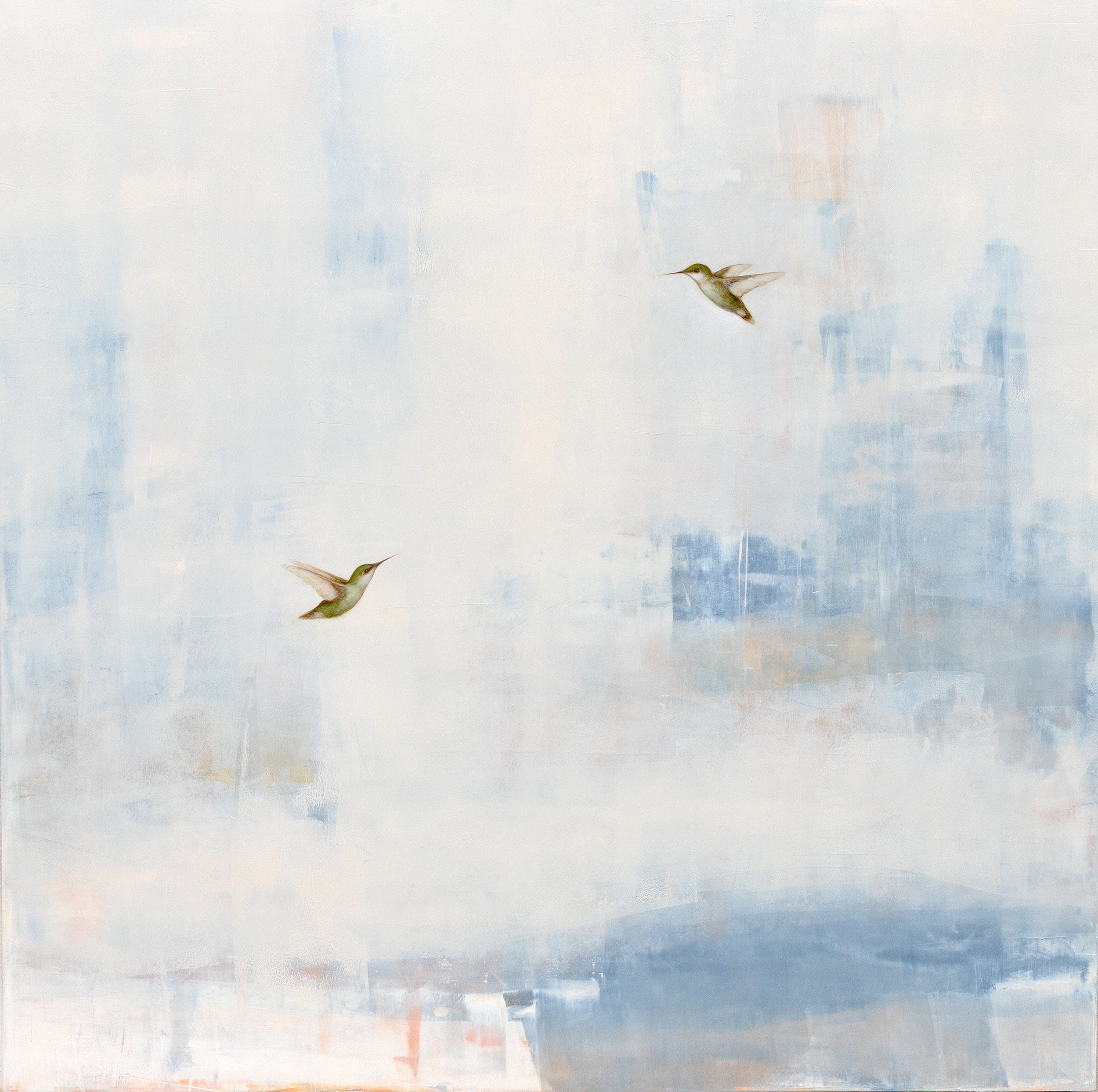 Jessica Pisano - Dancing in the Bright Sunlight II (48 x 48) - RESERVED
