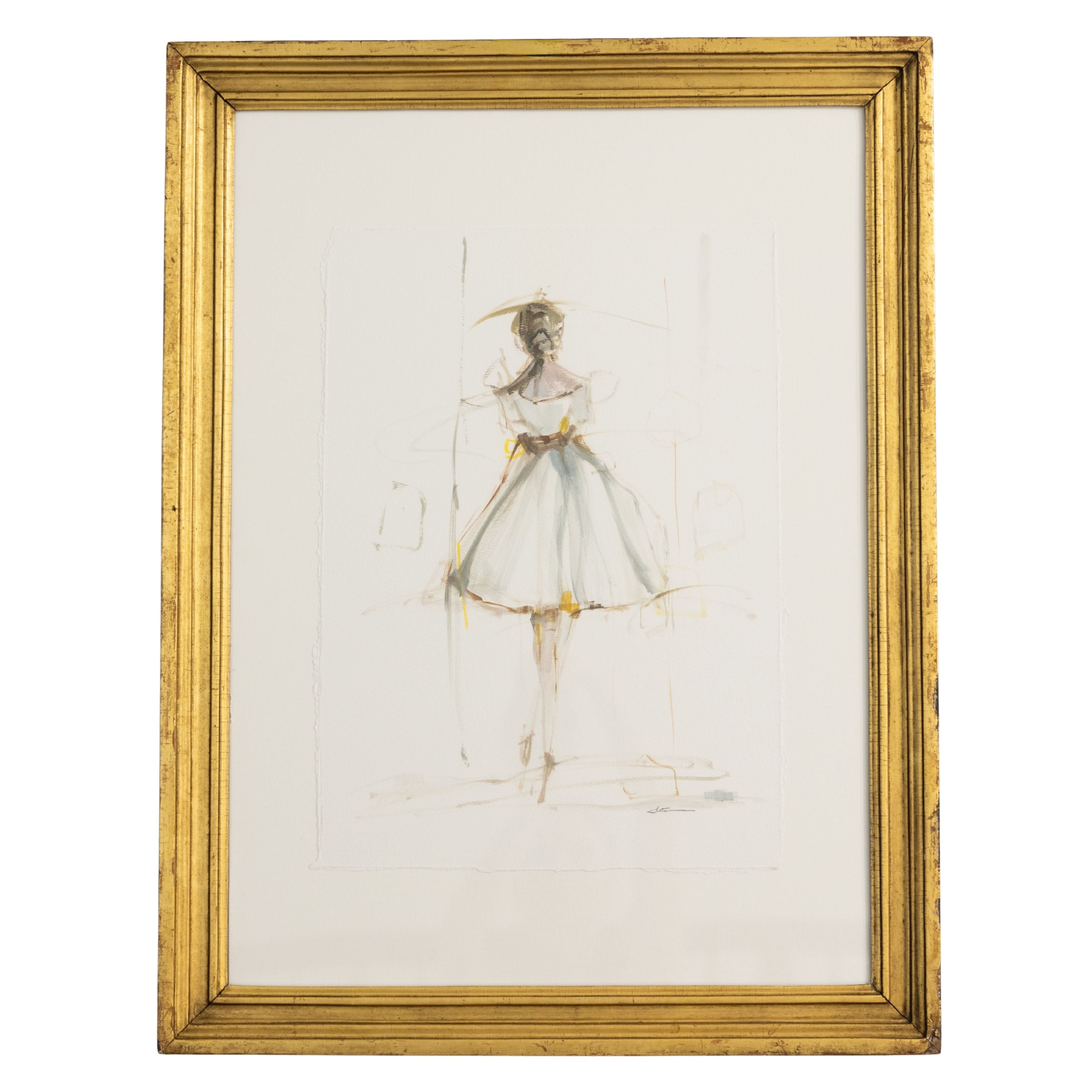 Geri Eubanks - Dancer Study II (29 x 22)