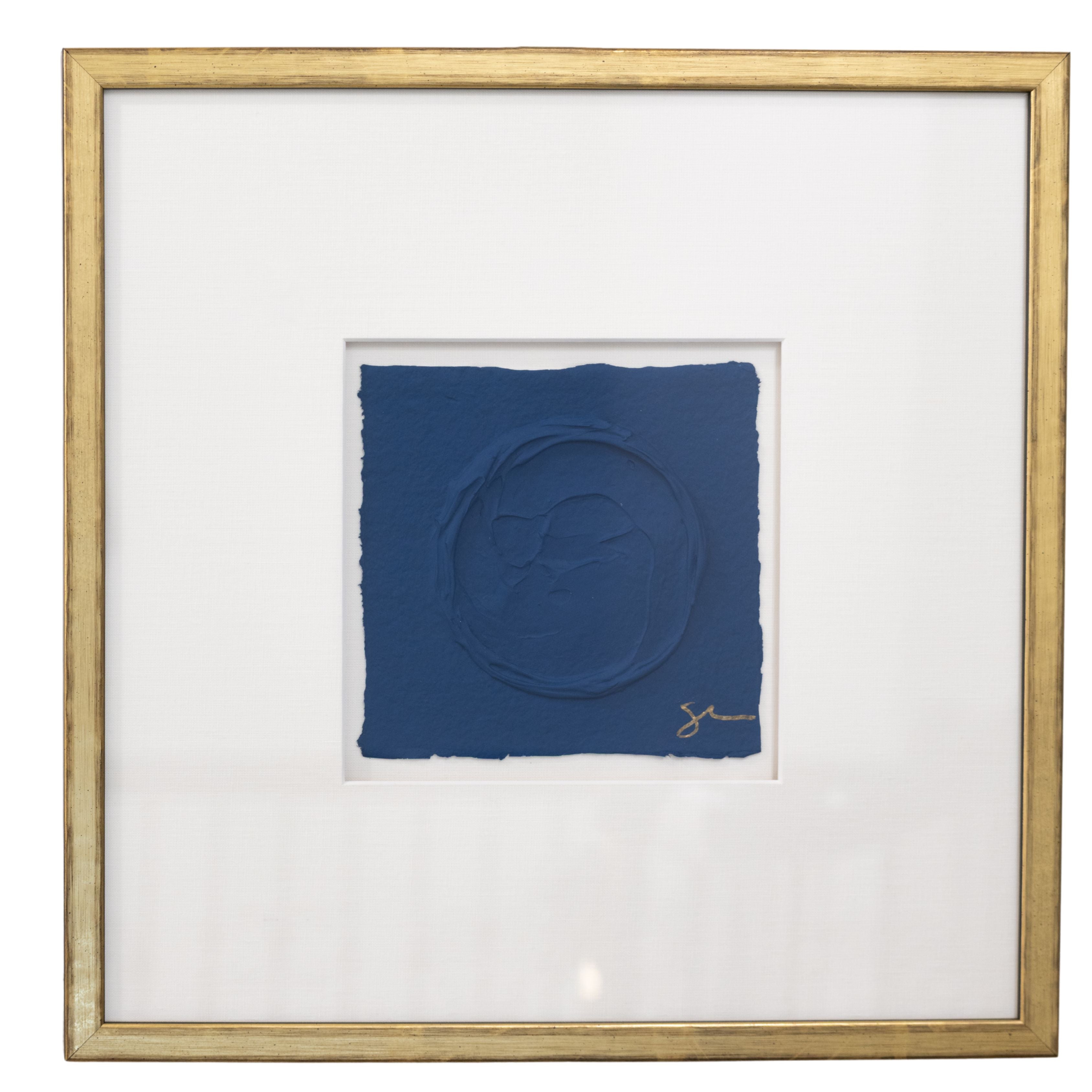 Sally Threlkeld - Deep Space Blue (20 x 20)